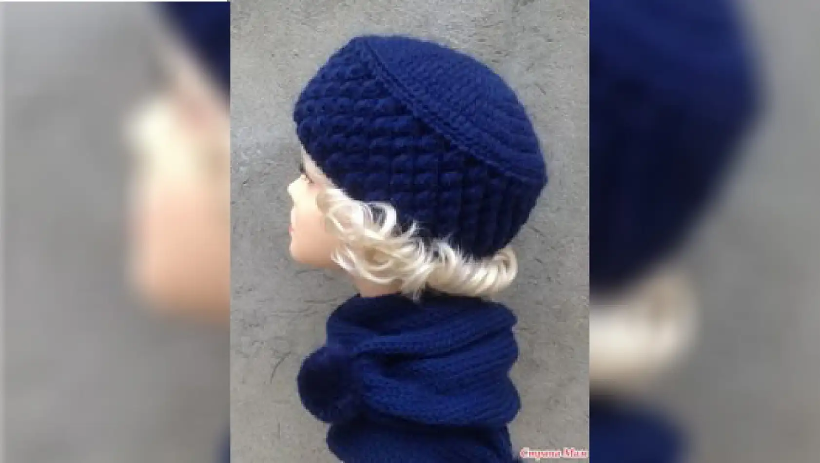 Kayseri ayazını kesecek örgü şapka modelleri!