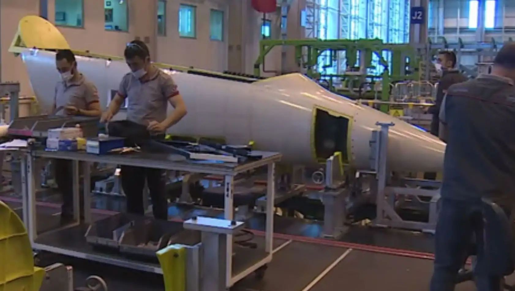 Kayseri'deki uçak fabrikası TOMTAŞ'ta neler yapılıyor?