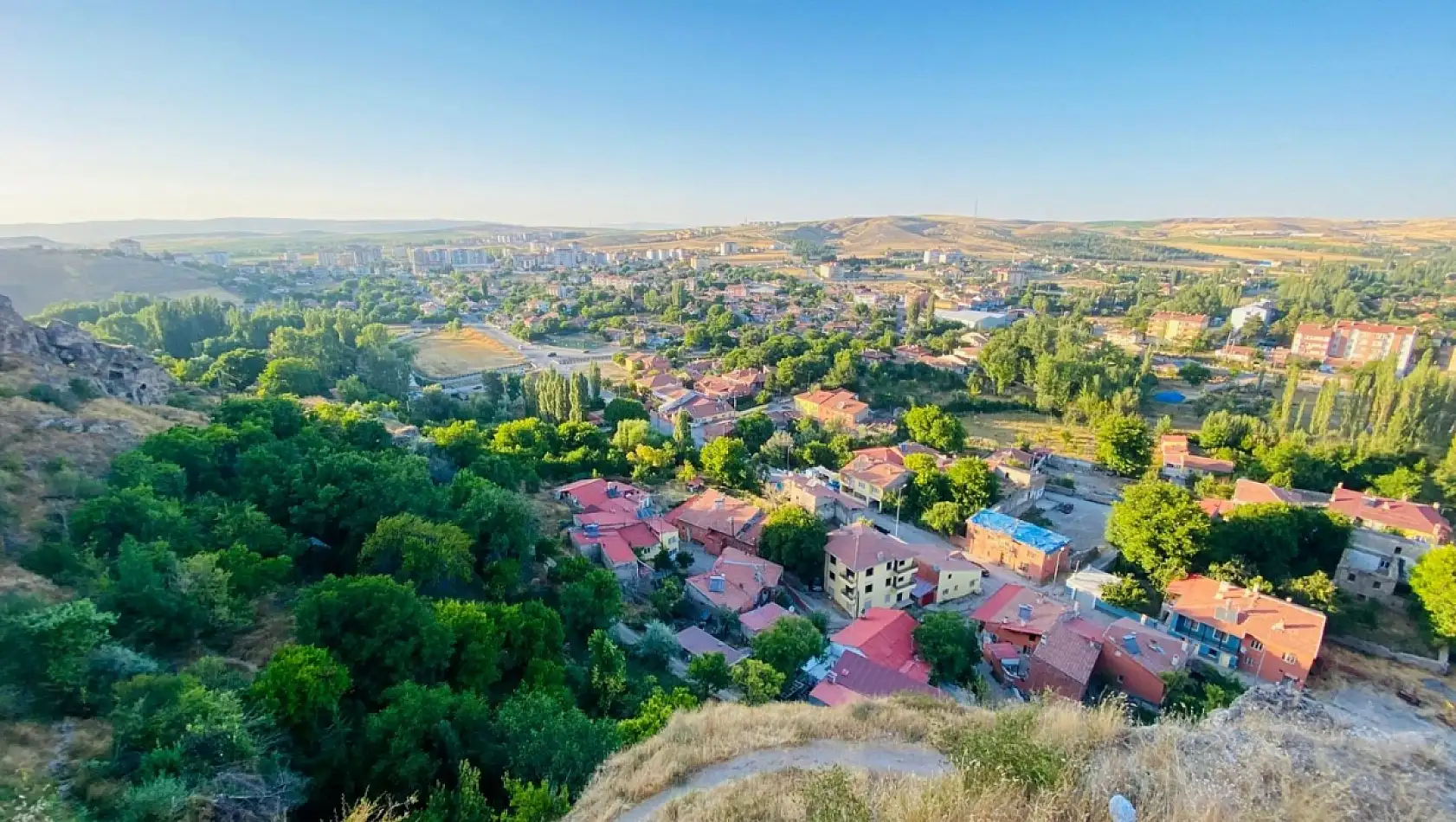 Kayseri'nin o ilçesinde 250 metrelik adrenalin