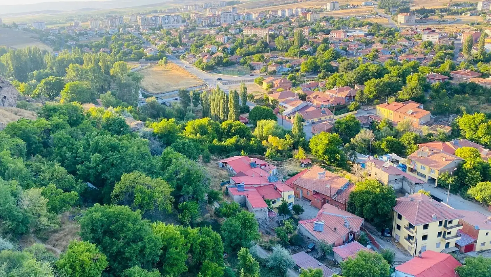 Kayseri'nin o ilçesinde 250 metrelik adrenalin