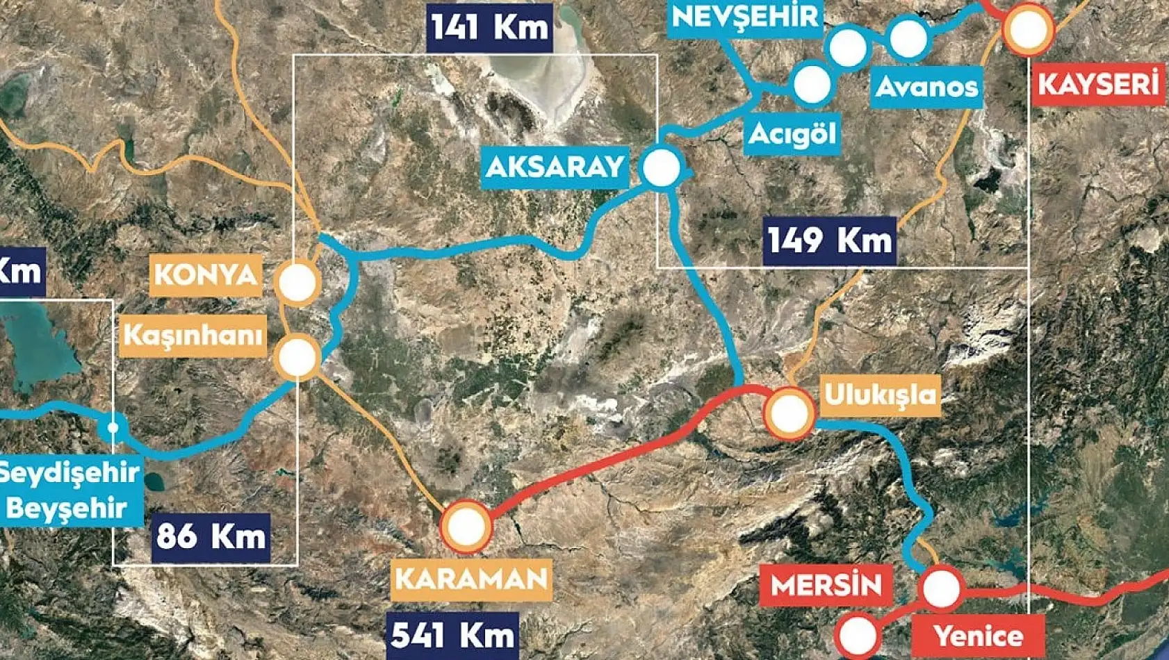 Kayseri-Antalya Hızlı Tren Projesi Ne Zaman Bitecek? Tarih Verildi!