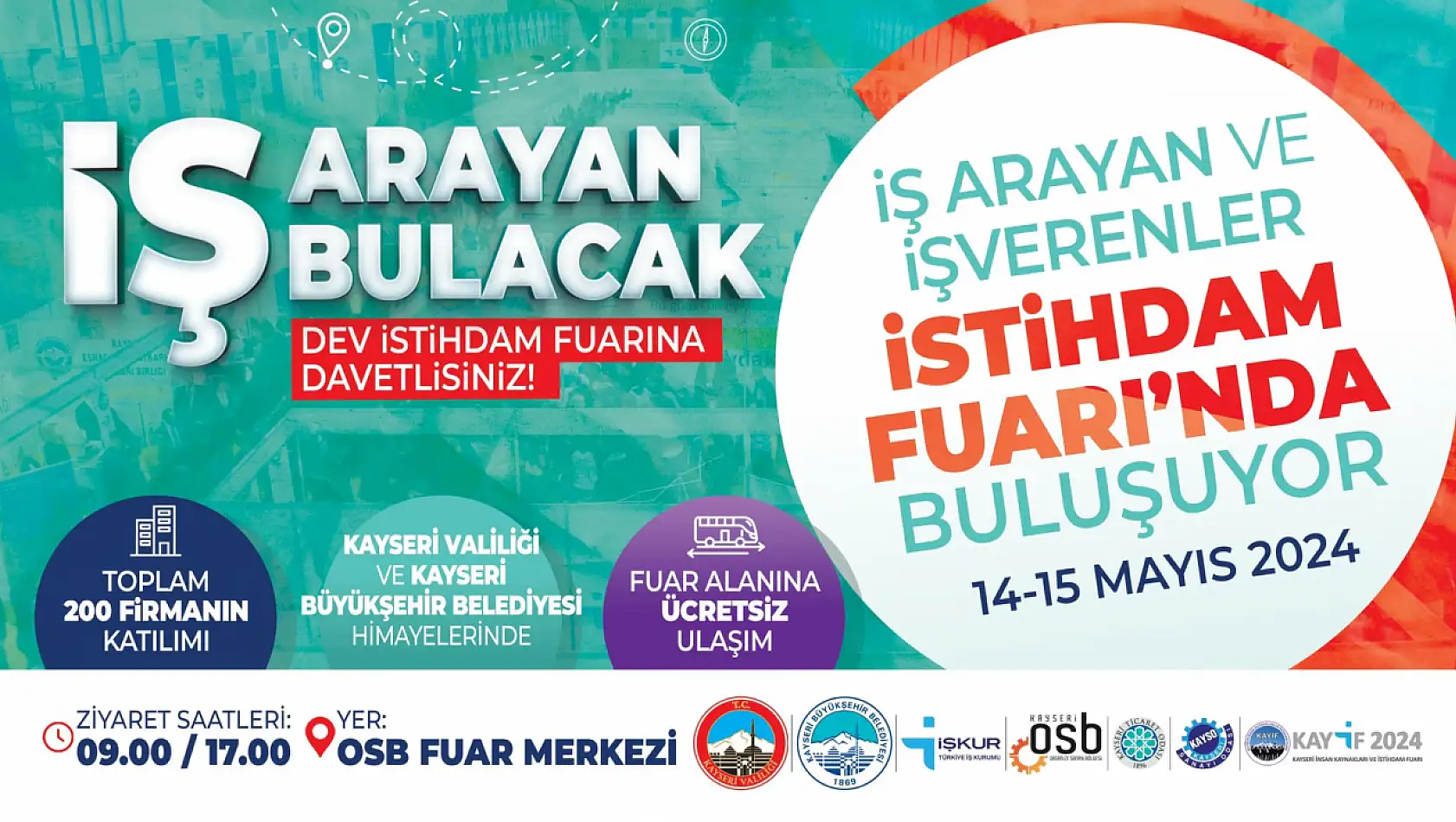 Kayseri'de Dev Fuara Saatler Kaldı!