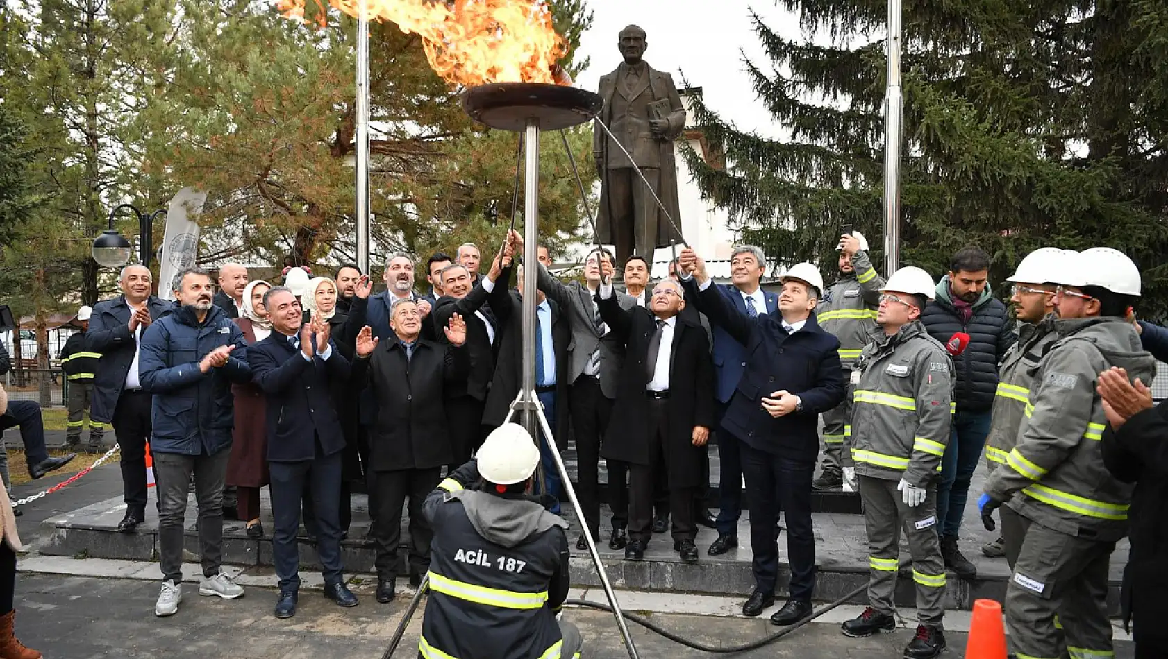 Kayseri'de doğal gazı olmayan ilçe kalmadı!