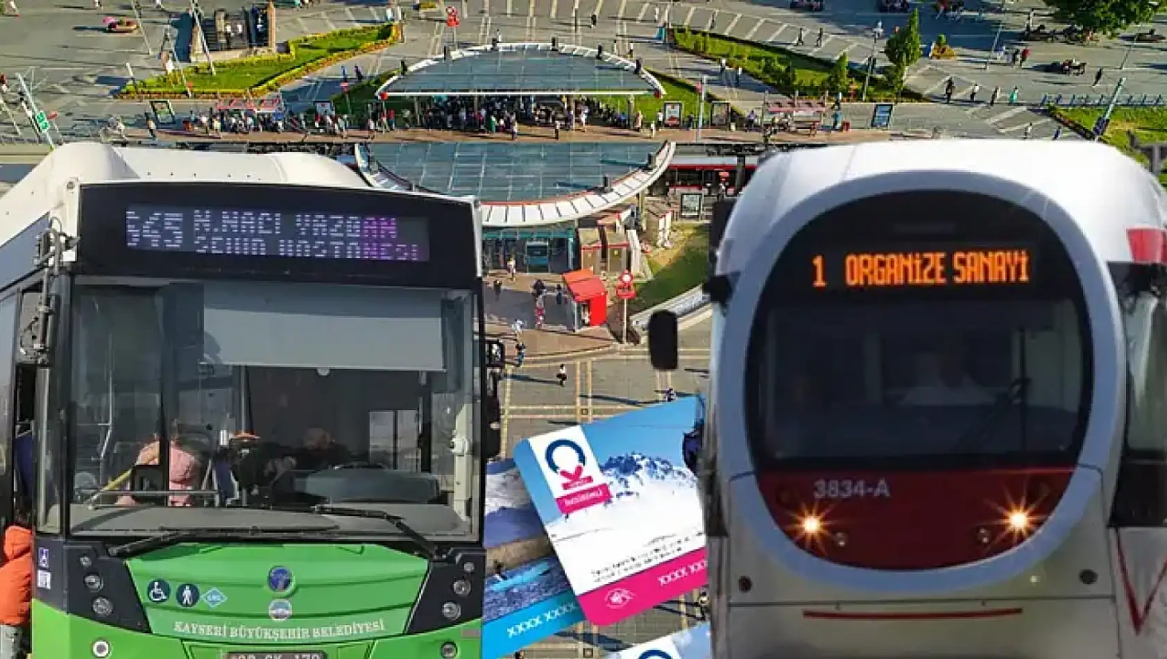 Kayseri'de otobüs sefer ve güzergahları değişti (18 Temmuz 2026)