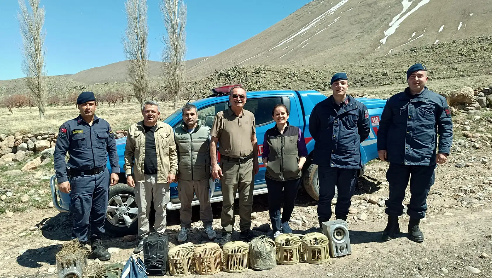 Kayseri'de Yasadışı Av - Suçüstü Yakalandılar!