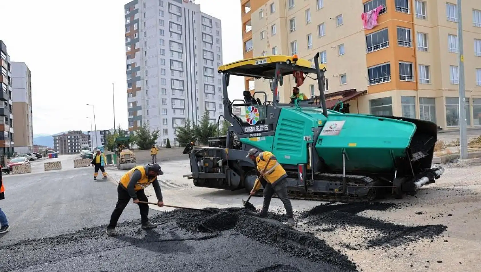 Kayseri'de yol çalışmaları tüm hızıyla devam ediyor!