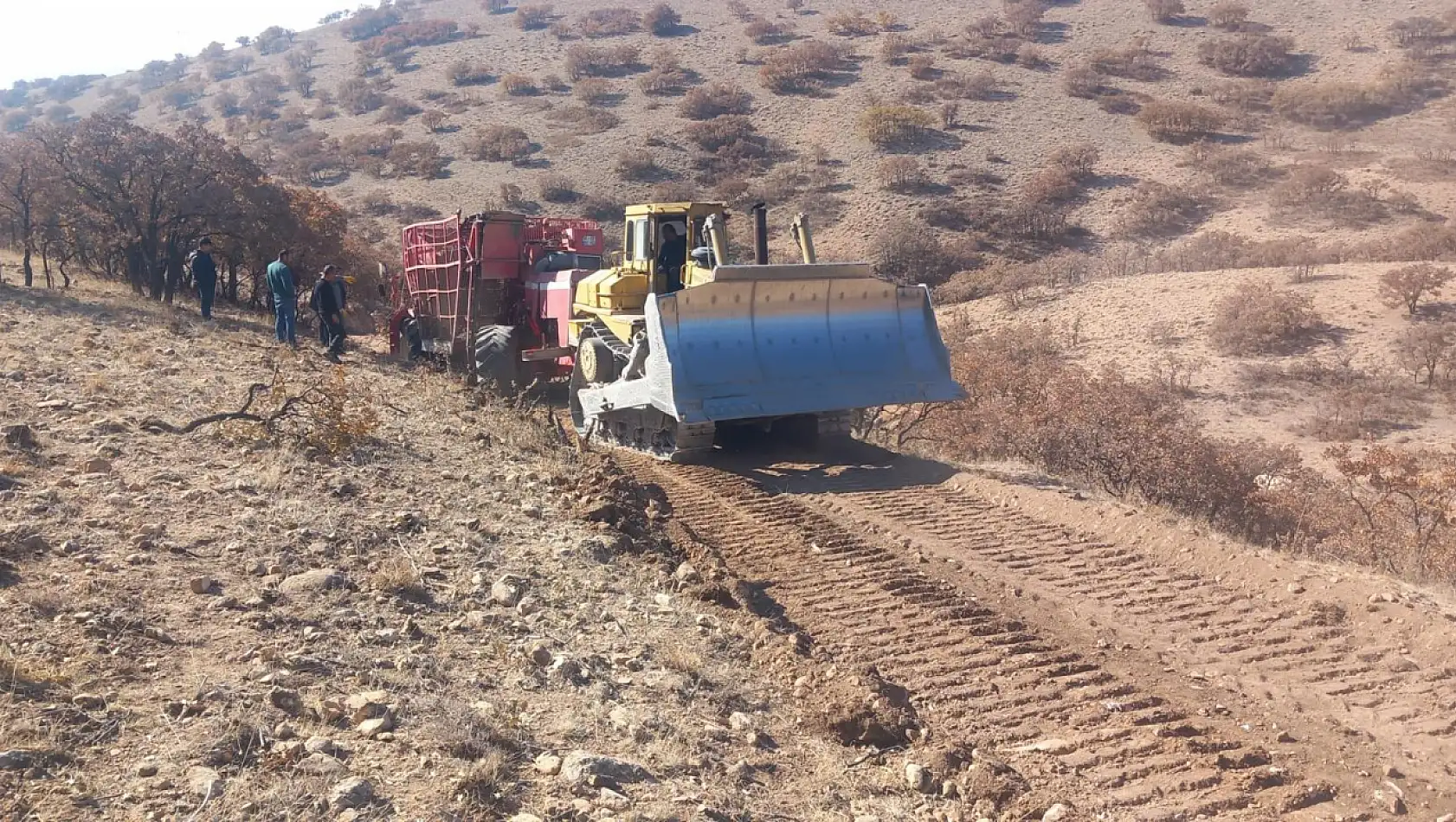 Kayseri'de zorlu kurtarma - 4 gün sonra çıkarıldı!