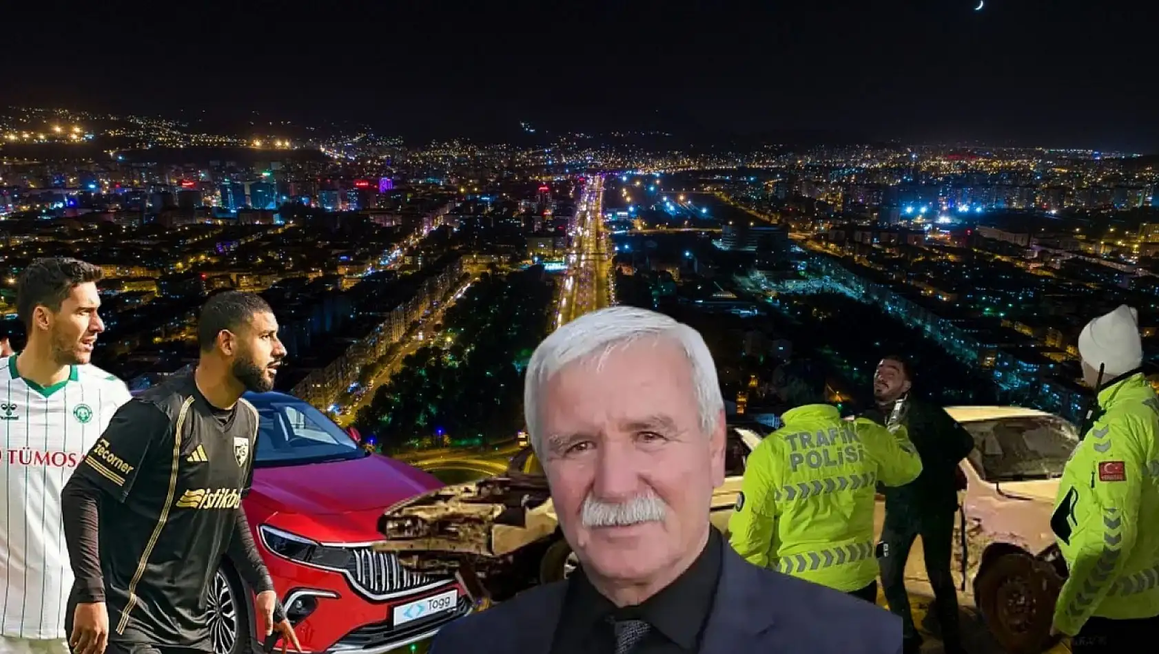 Kayseri'den Kısa Kısa: Trafik kazası, Deniz Yağan, TOKİ, Vakıf, Kayserispor…