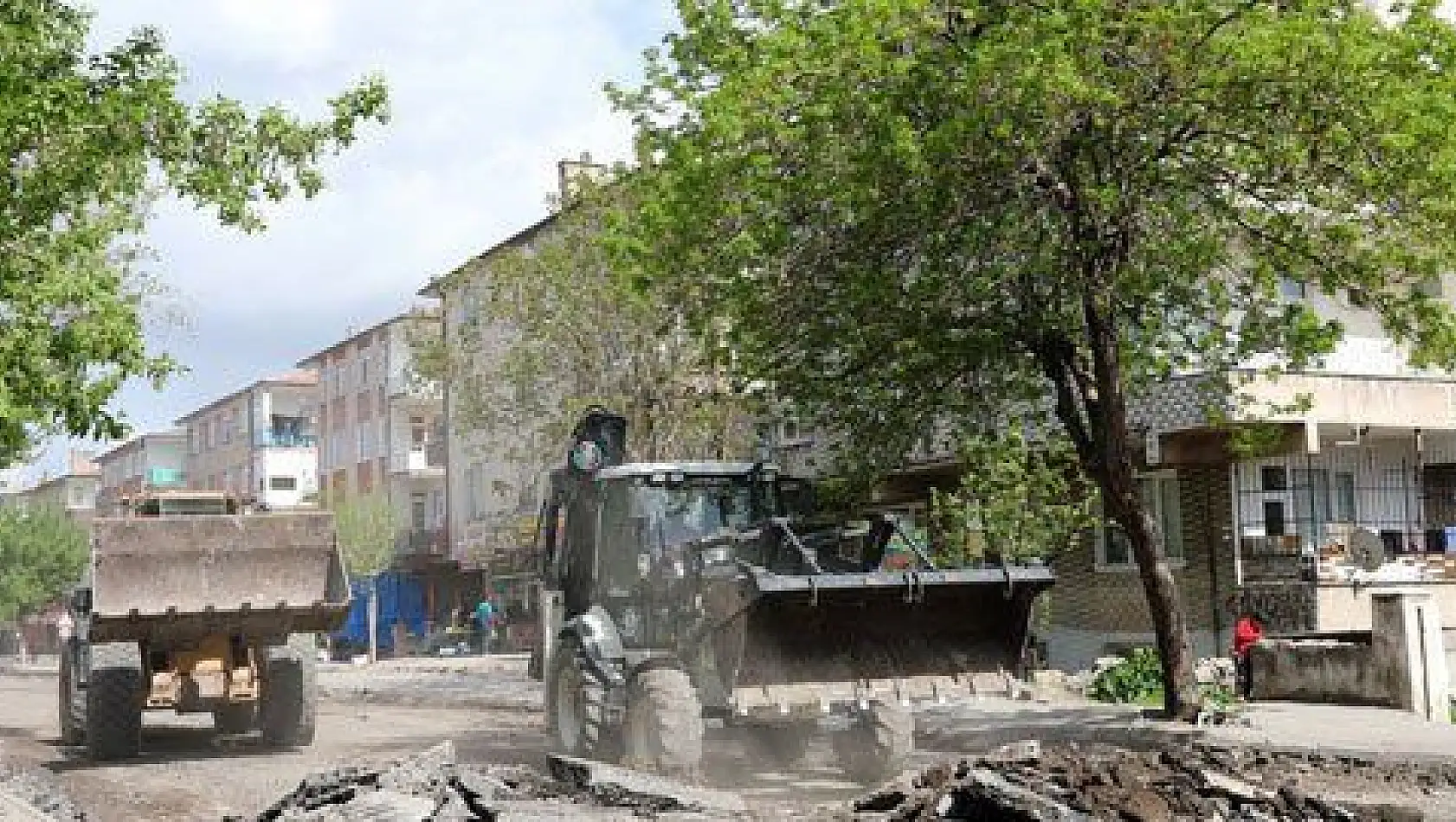 Yeşilırmak Caddesi yenileniyor