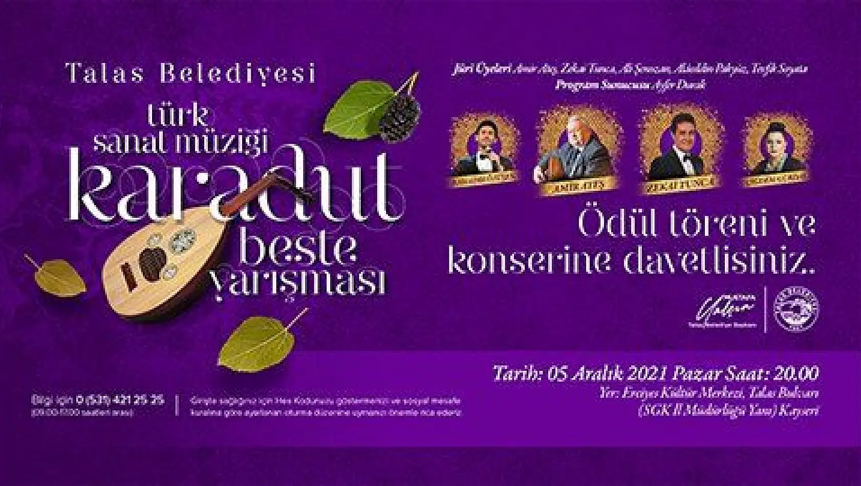 Karadut Beste Yarışmasında Ödül Gecesi