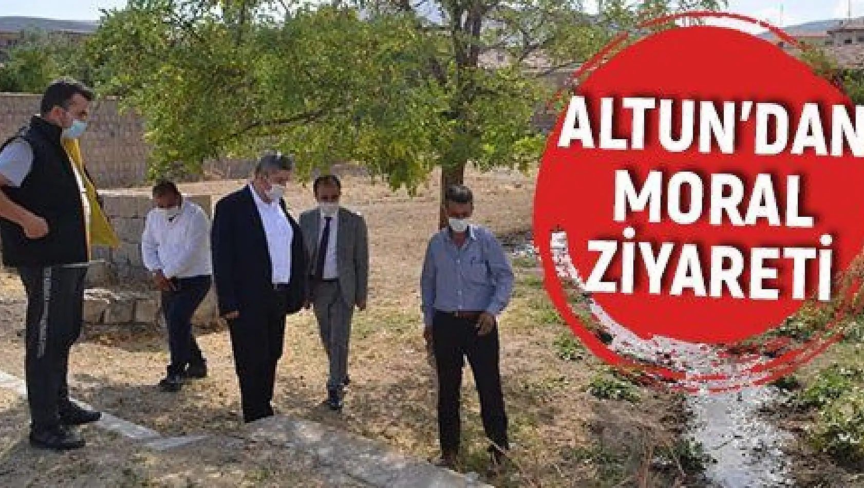 Altun'dan küçük İsmail'e moral ziyareti