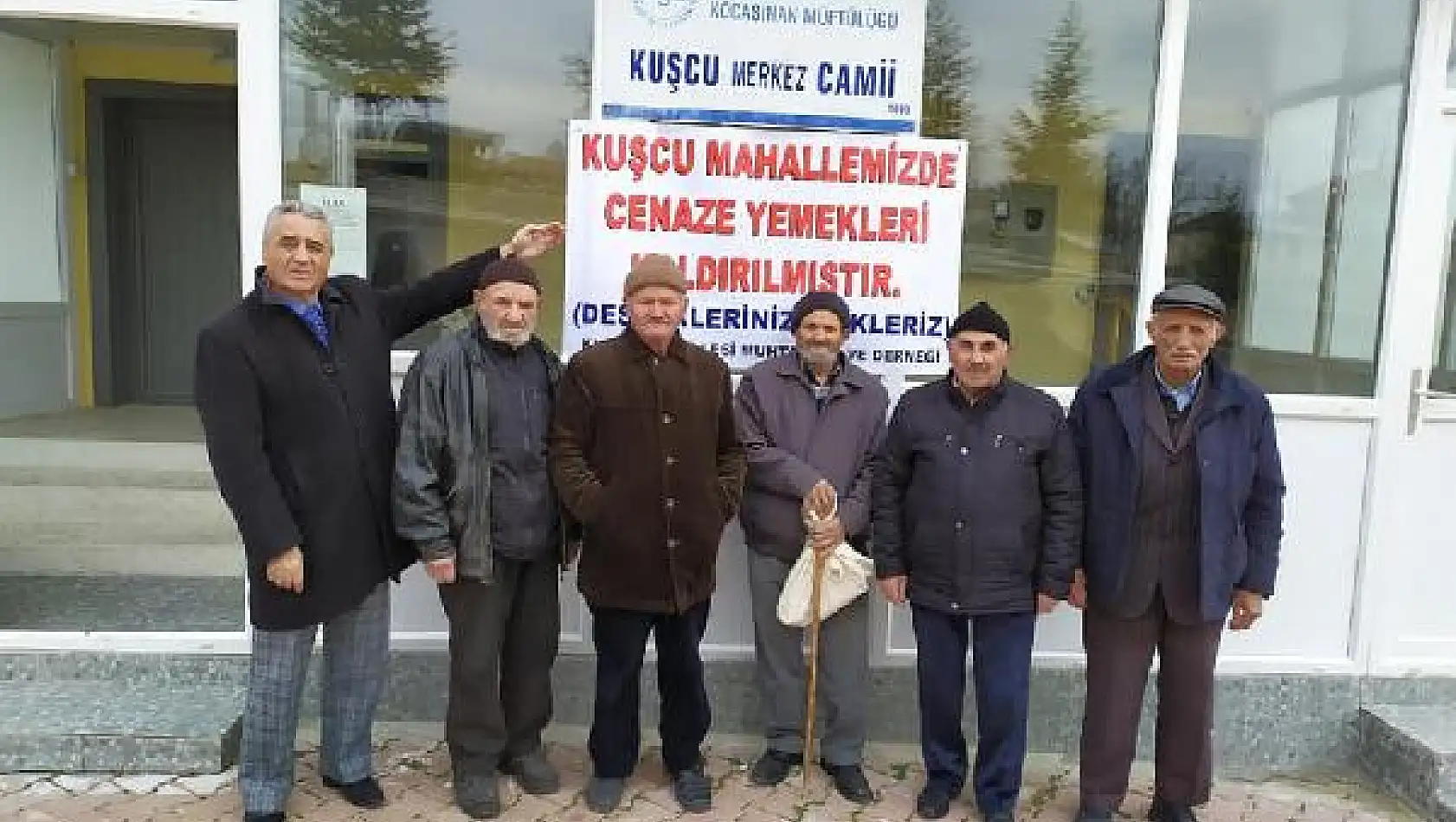 Mahallede cenaze yemeği uygulaması kaldırıldı