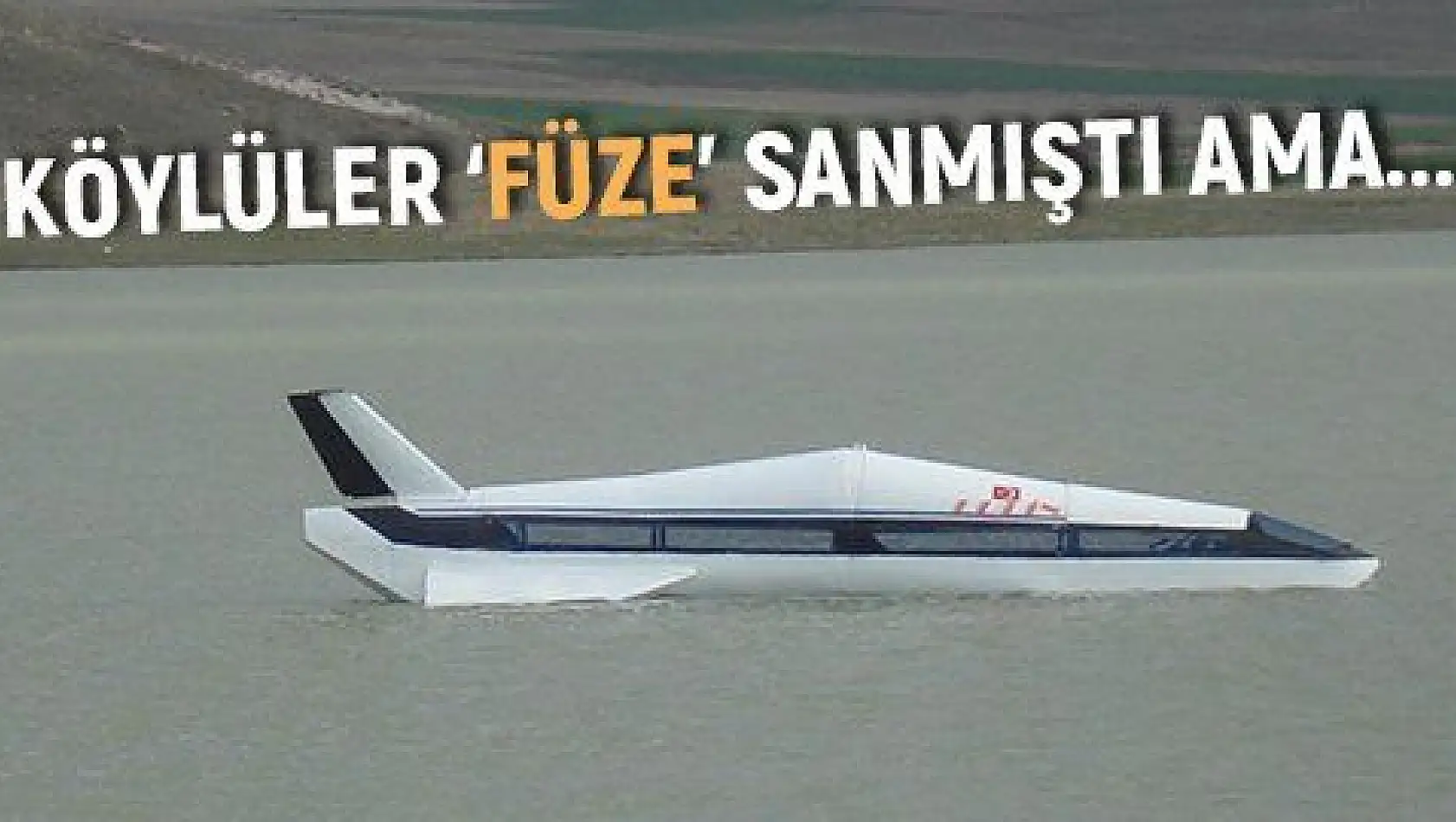 Köylülerin 'füze' sandığı projeye Kanada'dan teklif geldi