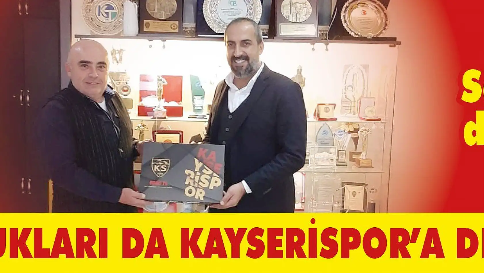 Şahin Sucukları da Kayserispor'a destek verdi