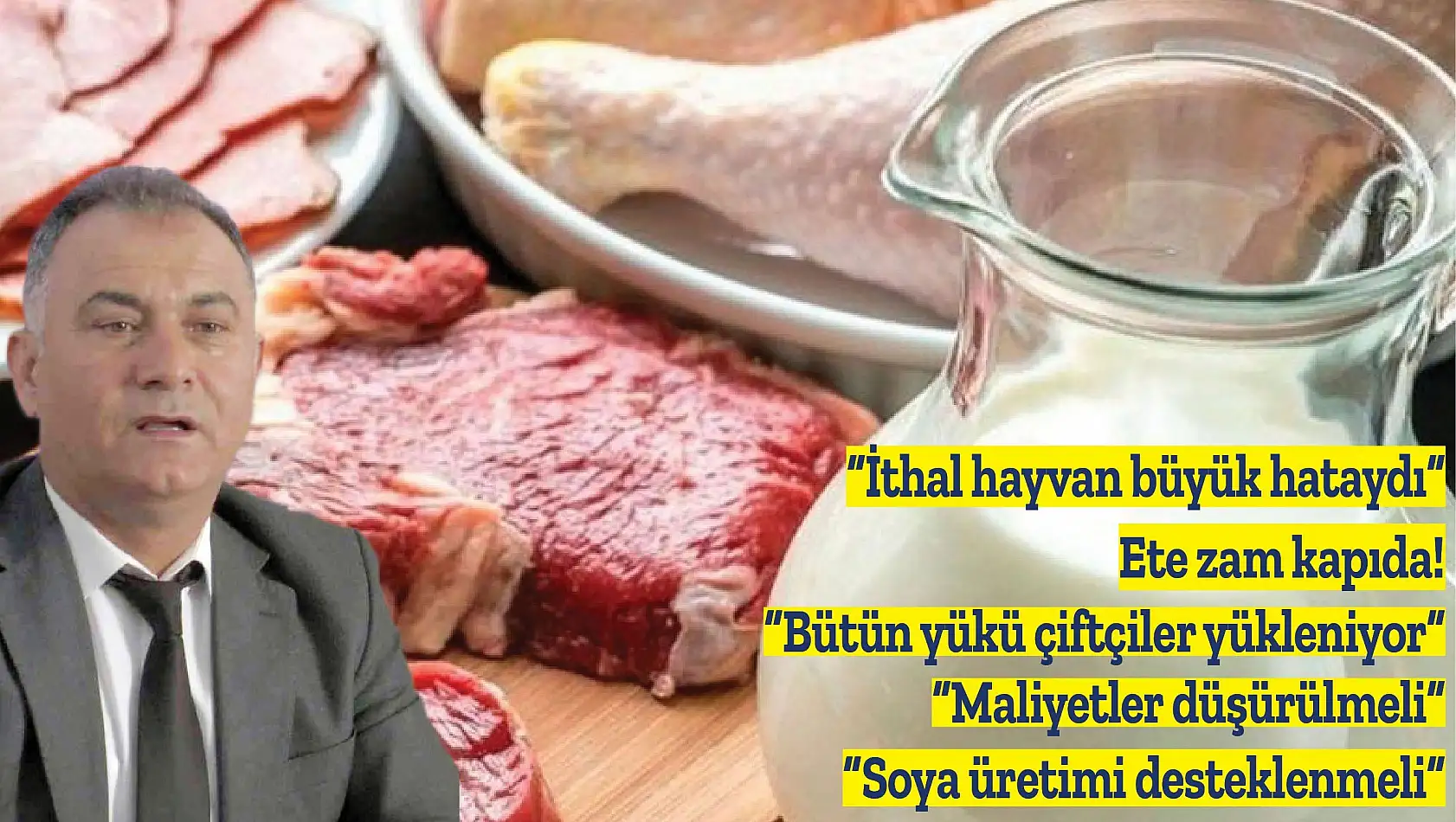 'İthal hayvan büyük hataydı'