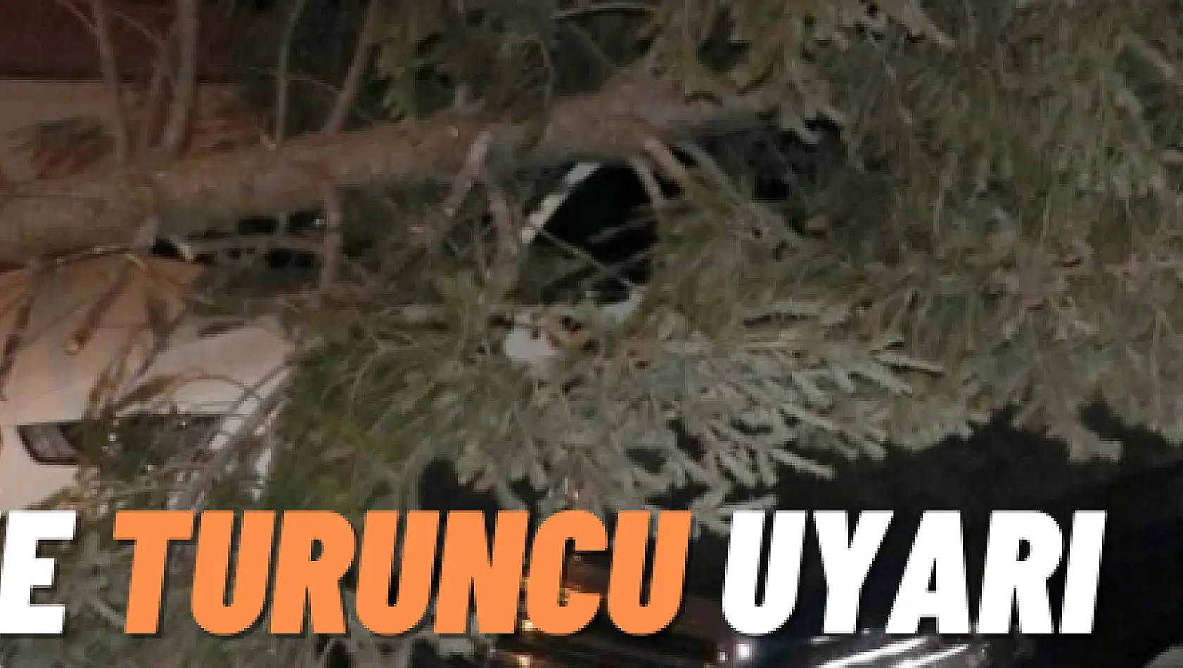 Kayseri  'ye turuncu uyarı