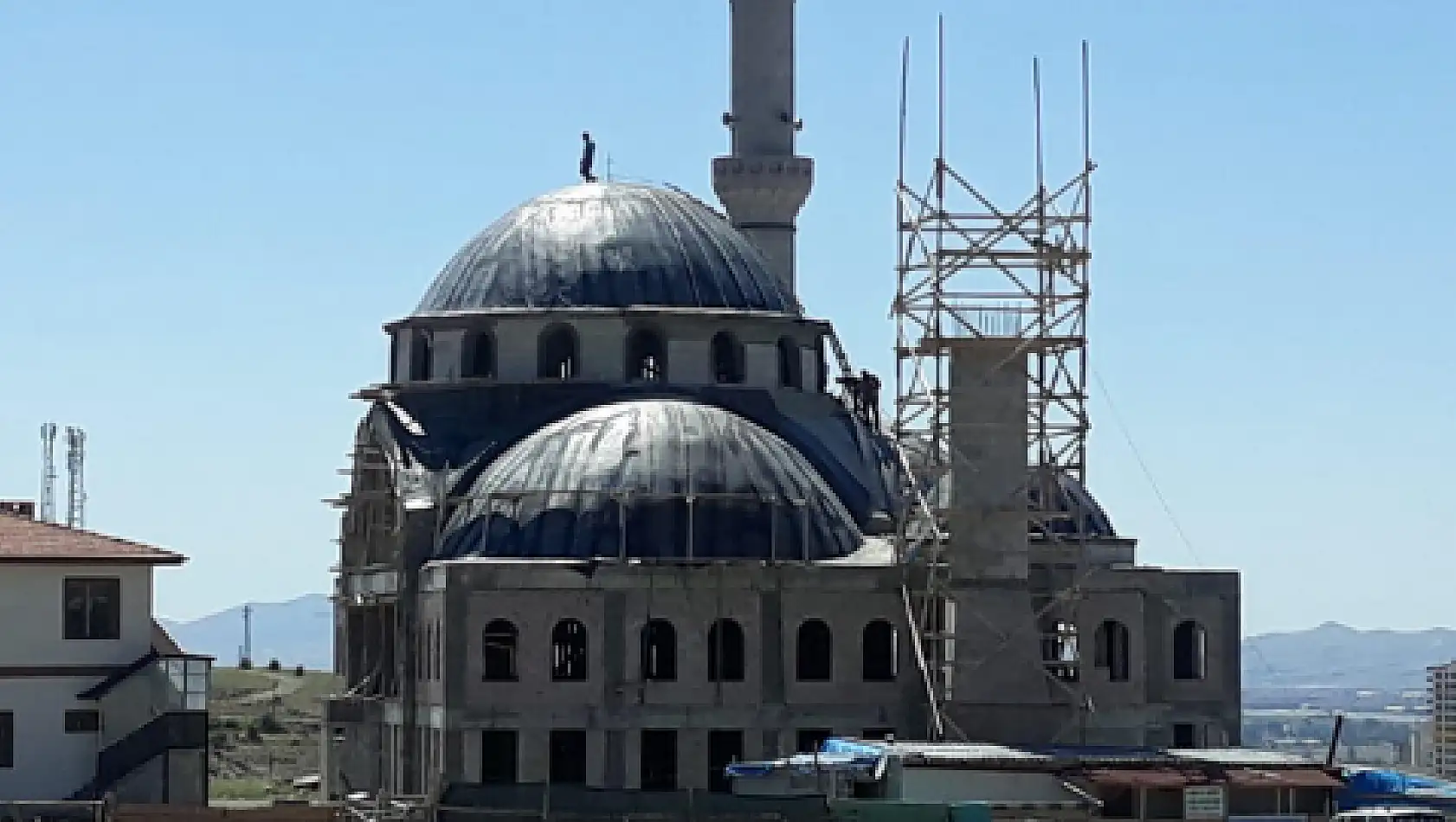 Melikgazi'den Hırkai Şerif Camii yapımına destek