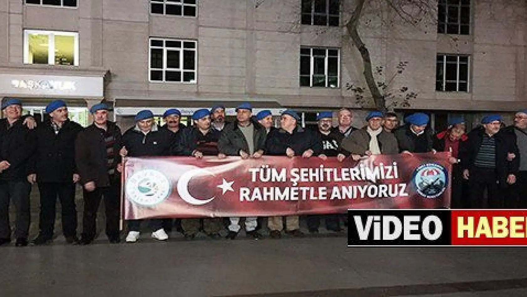 Eski komandolardan Kayseri şehitlerine vefa 