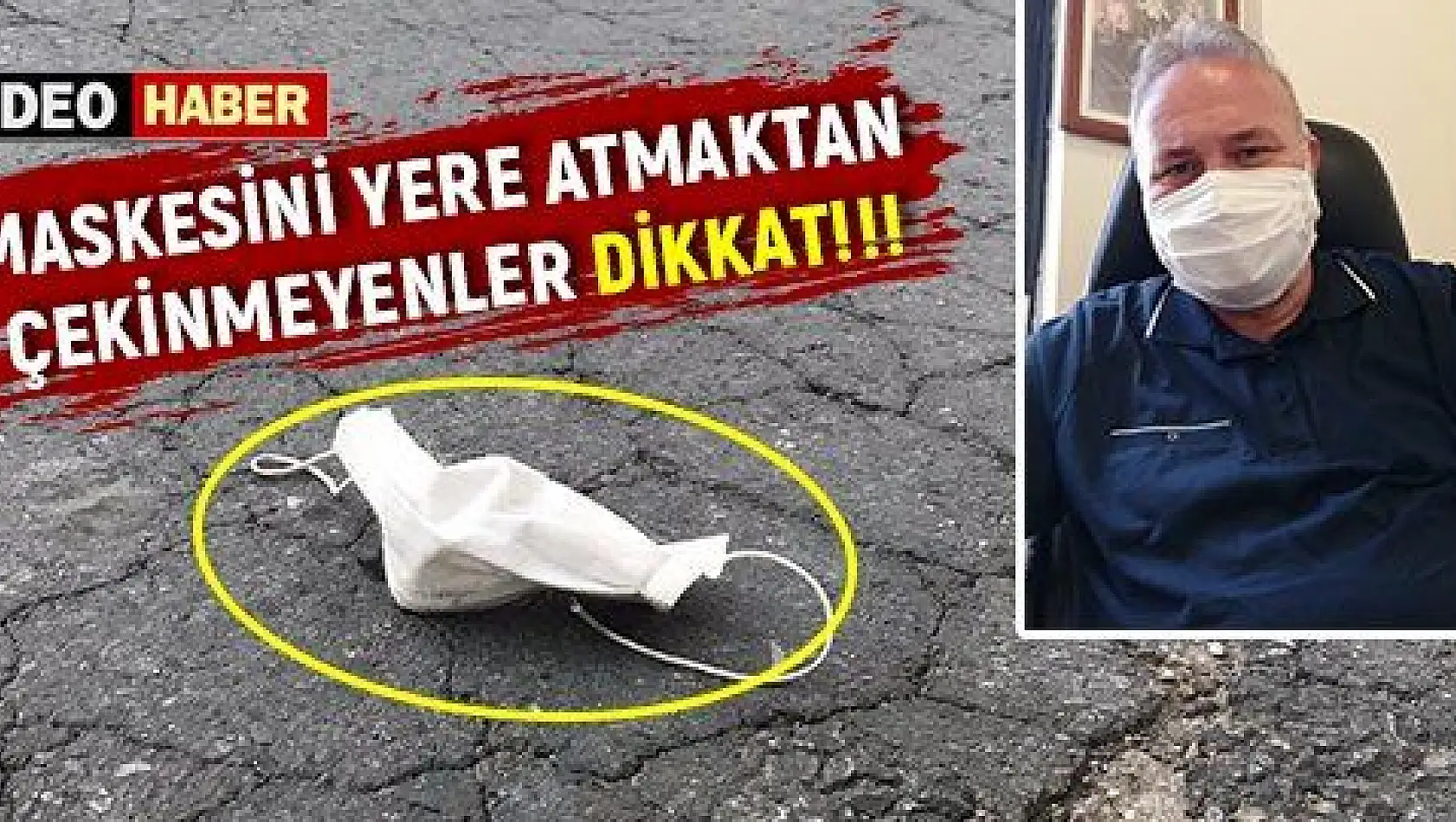 Dr. Karakaya: 'Maskeyi yere atmak kişilik bozukluğu'