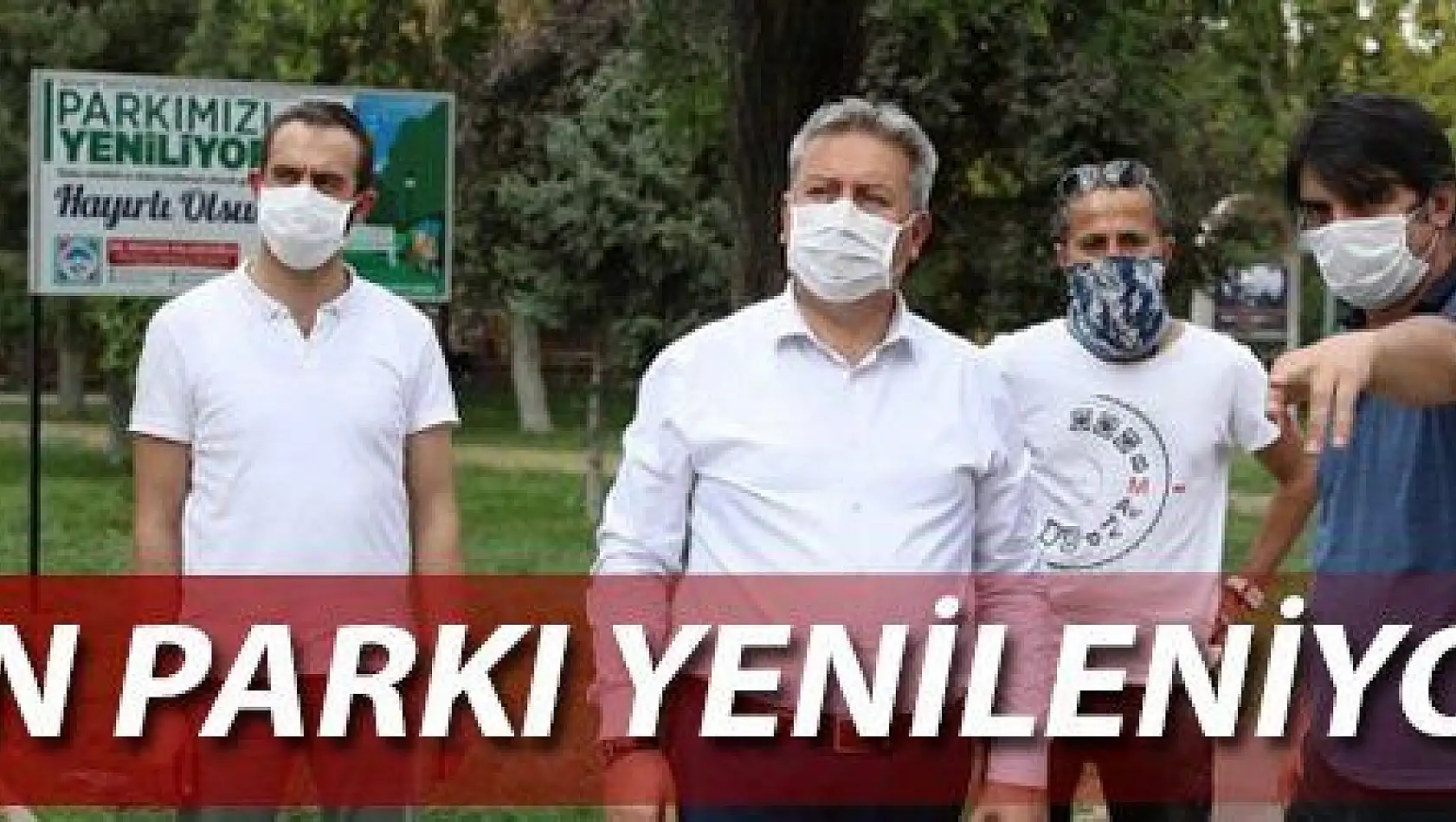 Alparslan Parkı yenileniyor