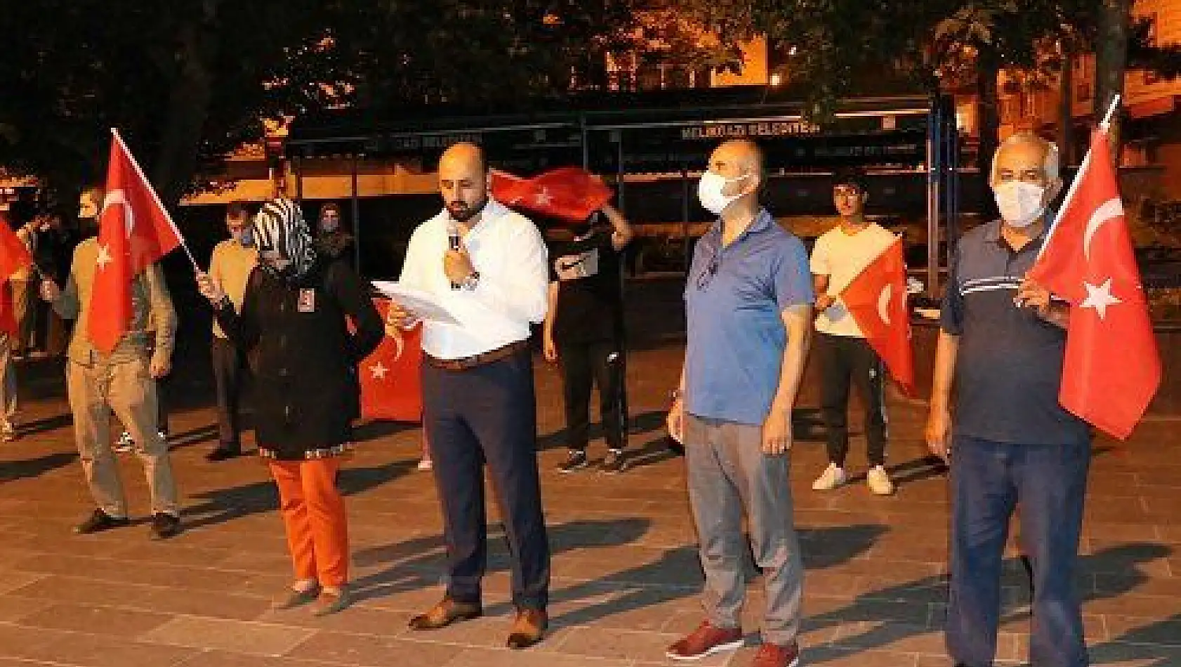 Kayseri'de Mescid-i Aksa'ya yapılan baskına tepki