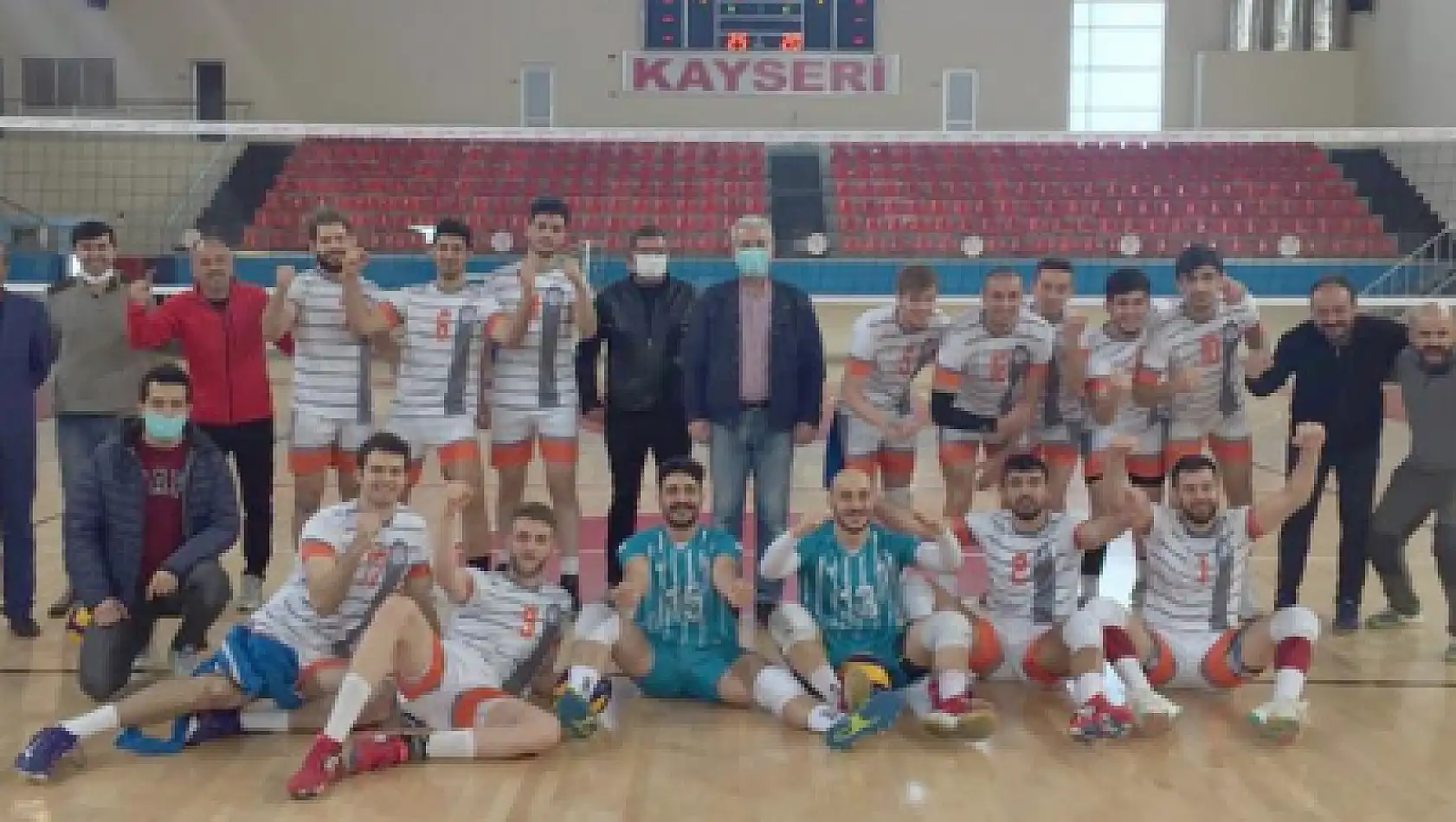 Melikgazi Belediyespor yine galip