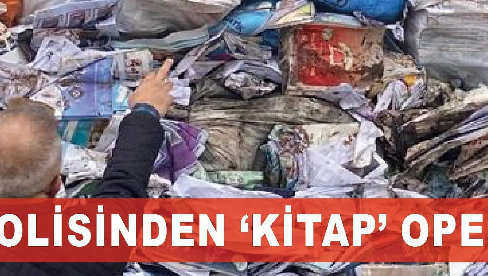 Kayseri polisinden 'kitap' operasyonu: 3 gözaltı