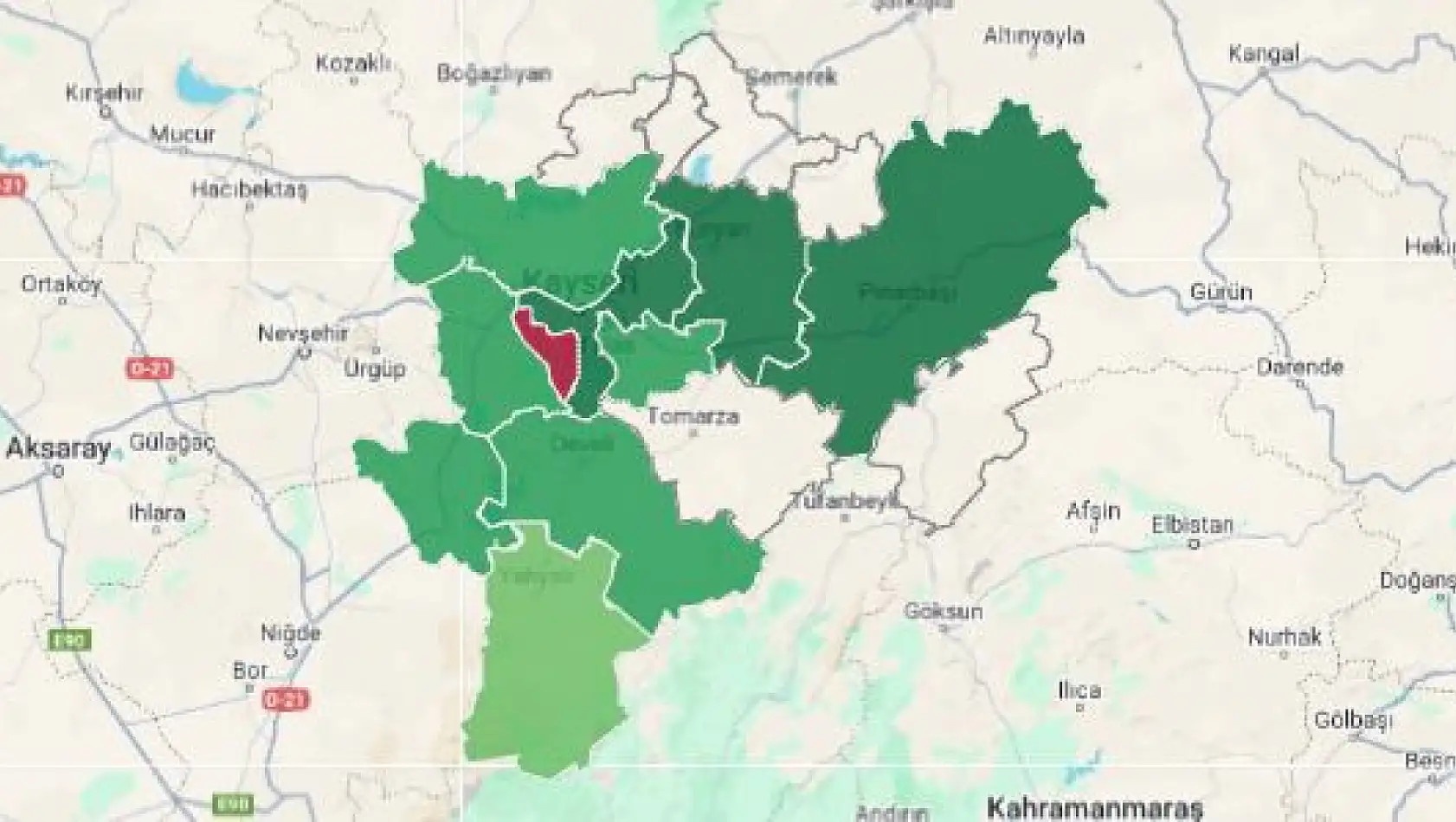 Kayseri'nin en zengin ilçesi değişmiyor – O ilçe yine zirvede!