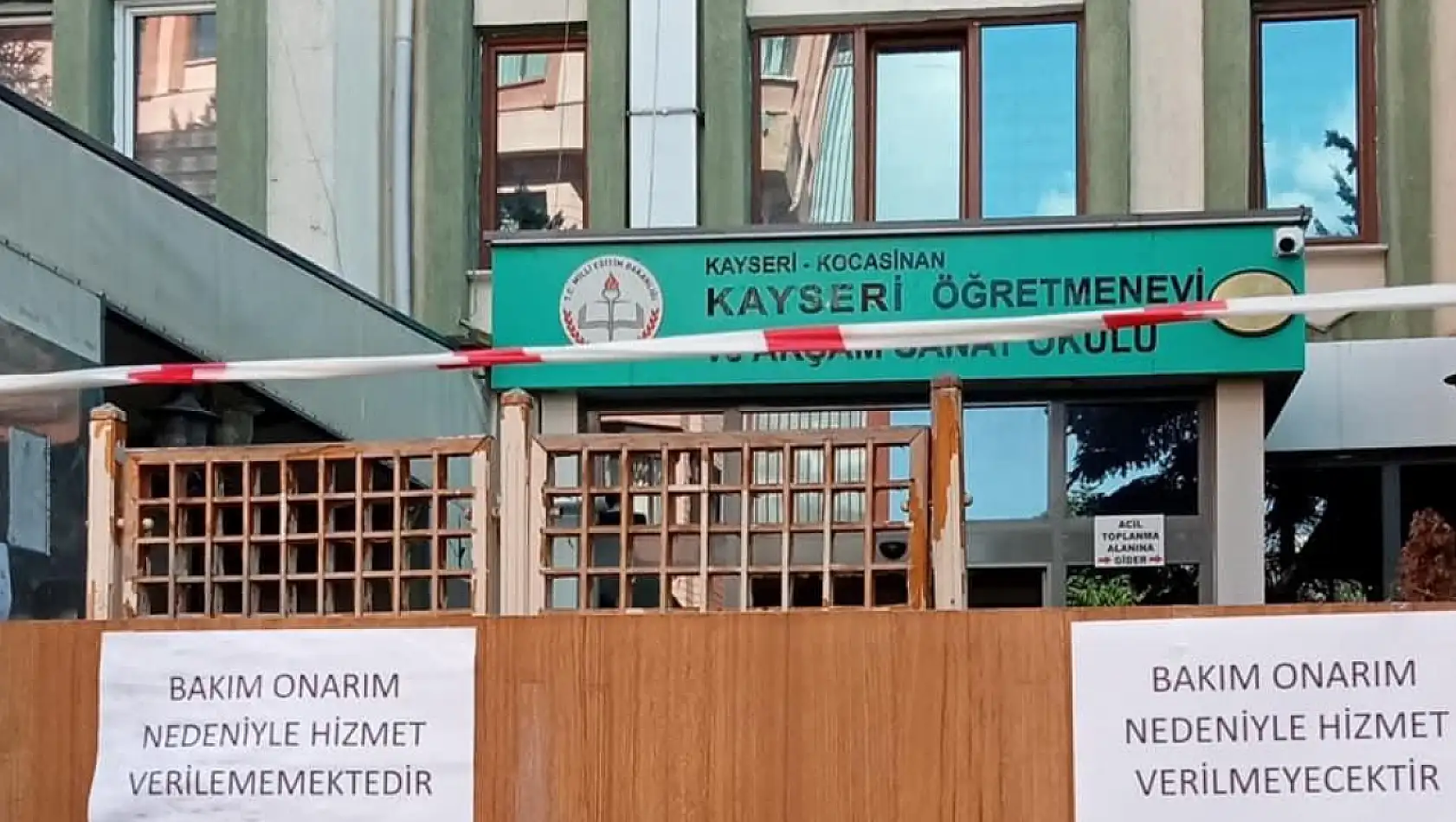 Kayseri Öğretmenevi Yıkılıyor mu?