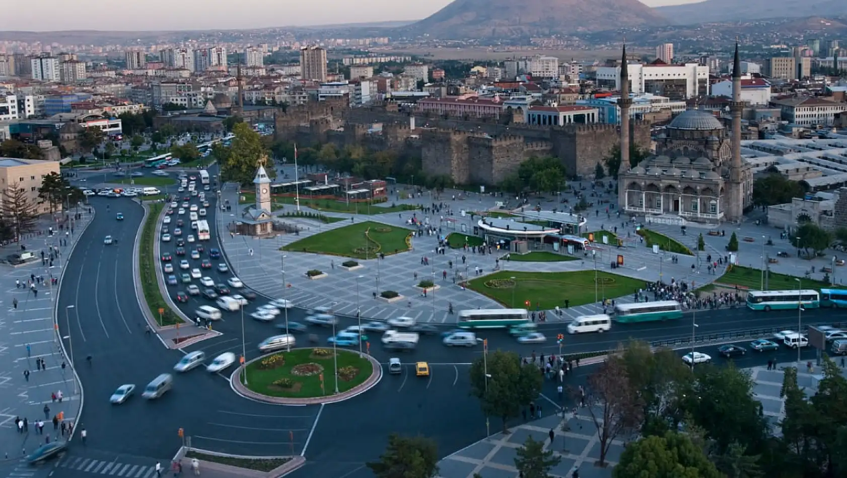 Kayseri şehri Nevşehir, Niğde ve Sivas arasında lider konuma geldi