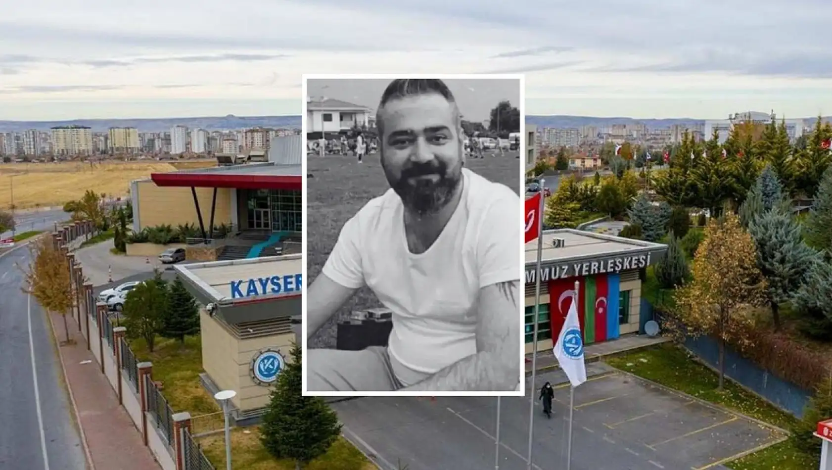 Kayseri Üniversitesi personeli gözyaşları içinde toprağa verildi!
