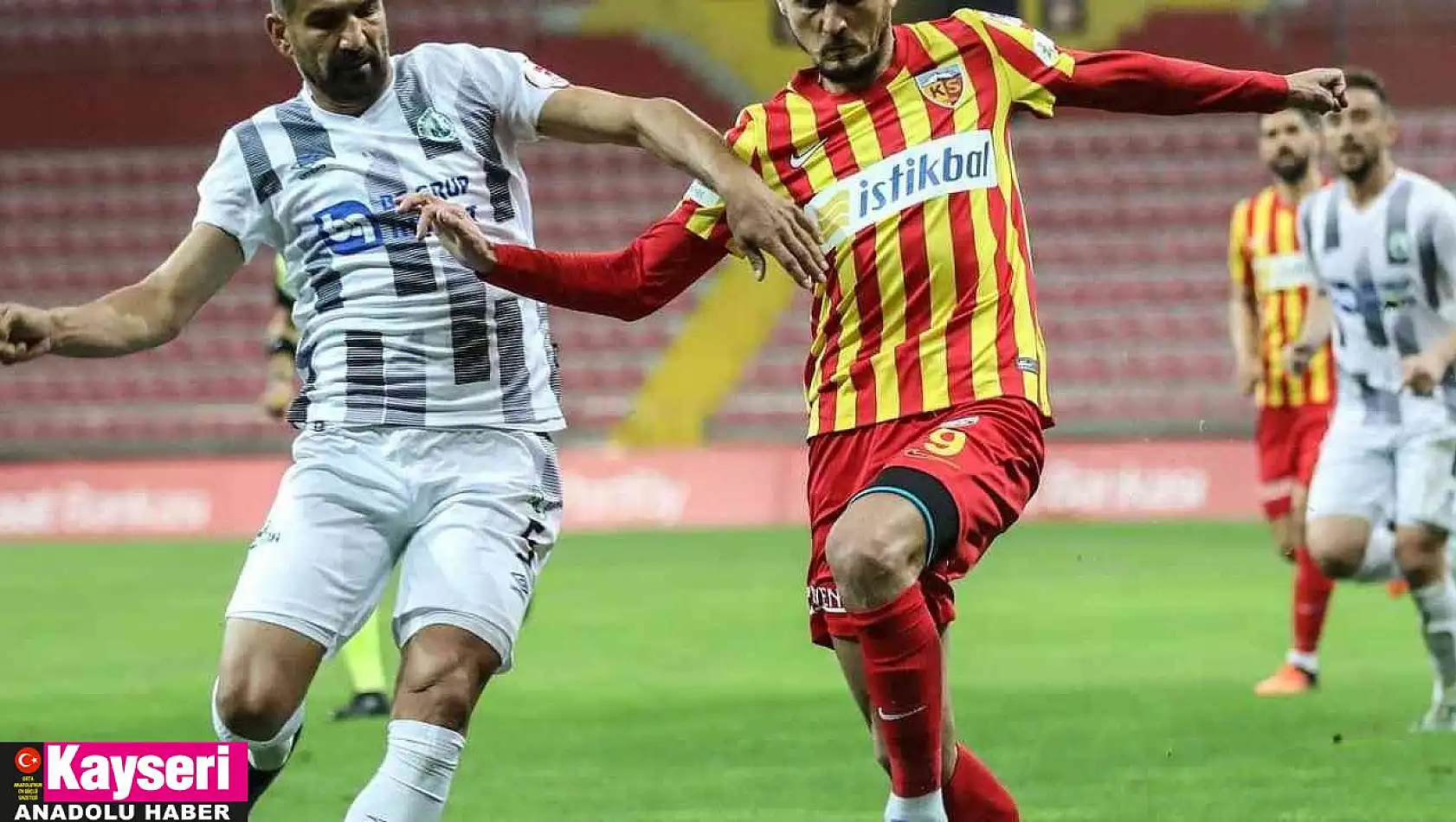 Kayserispor 5. tura yükseldi