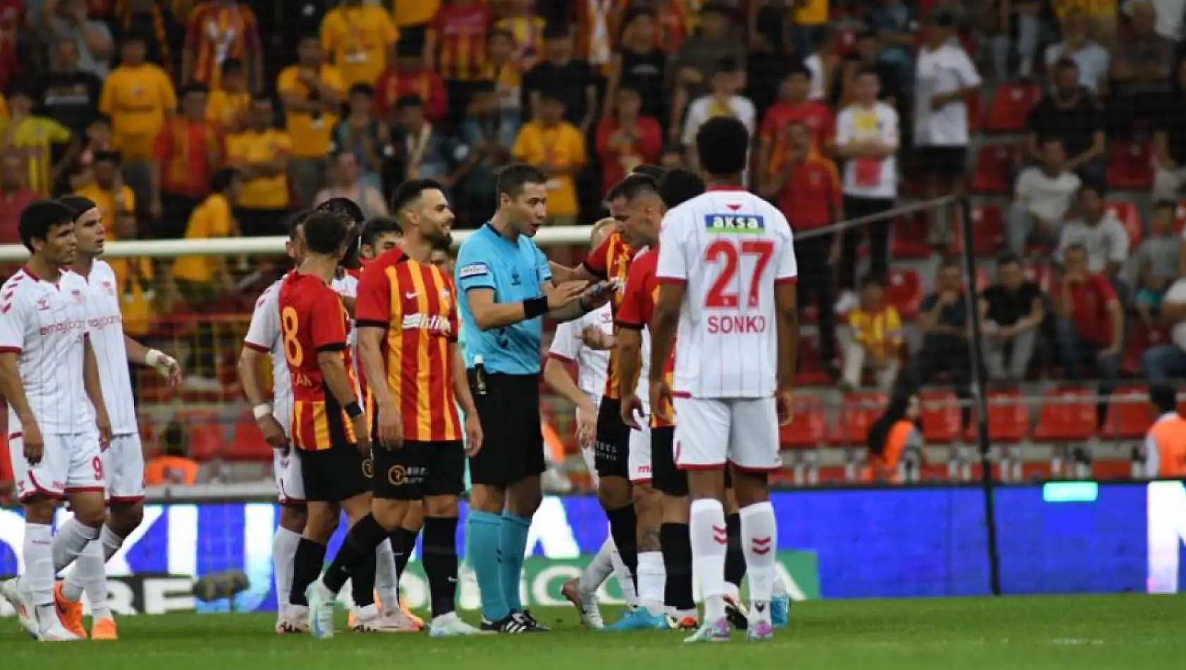 Kayserispor nerede eksik kaldı?