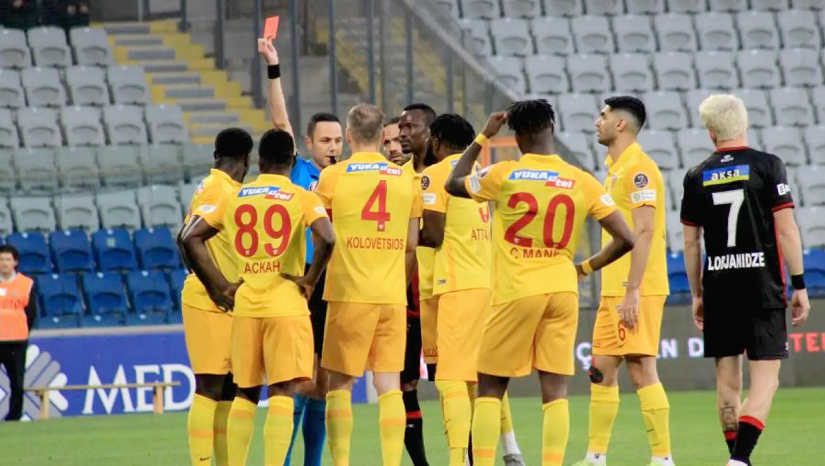 Kayserispor rekor ceza yedi