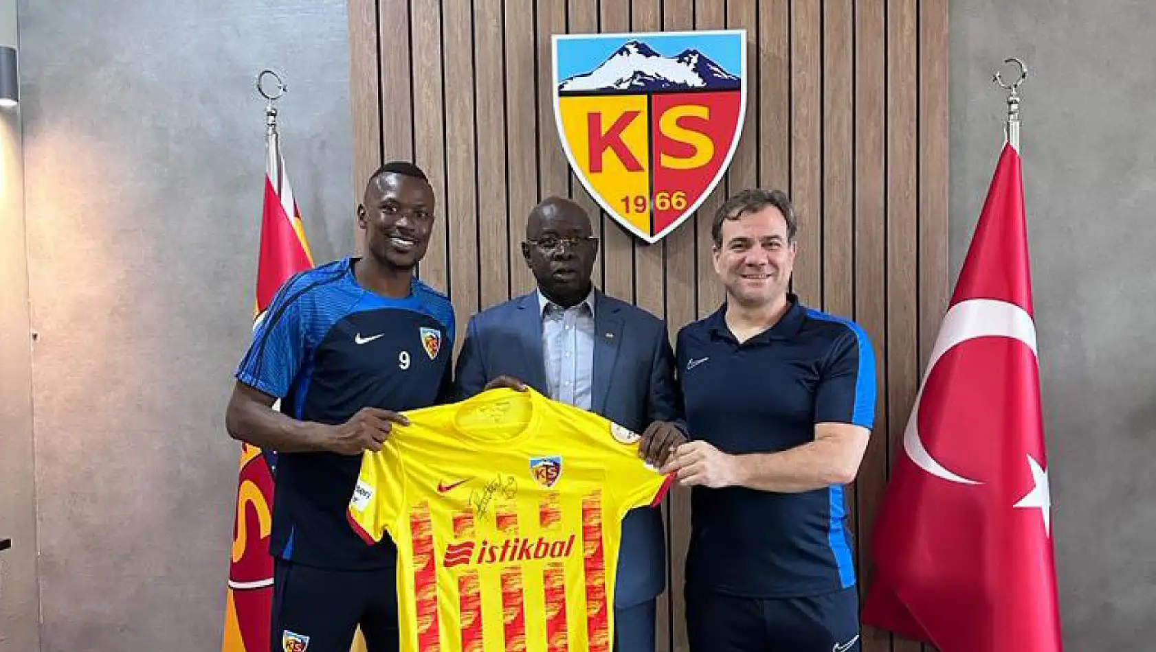 Kayserispor'u ziyaret ettiler