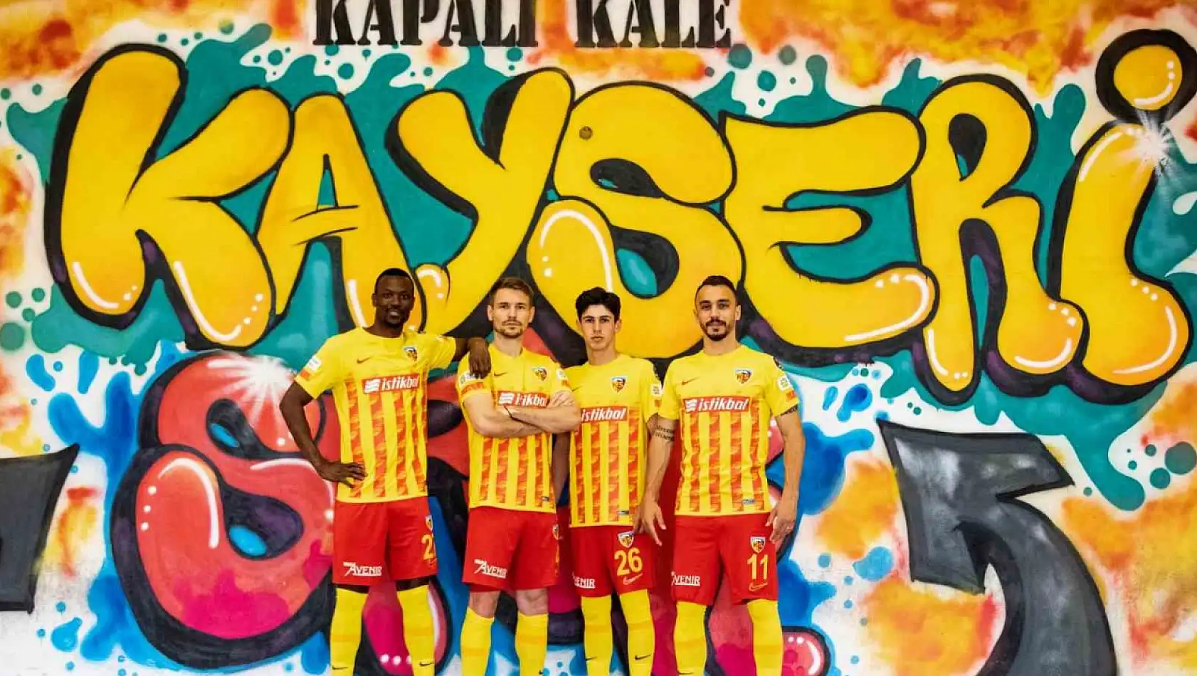 Kayserispor yeni forma çıkardı!