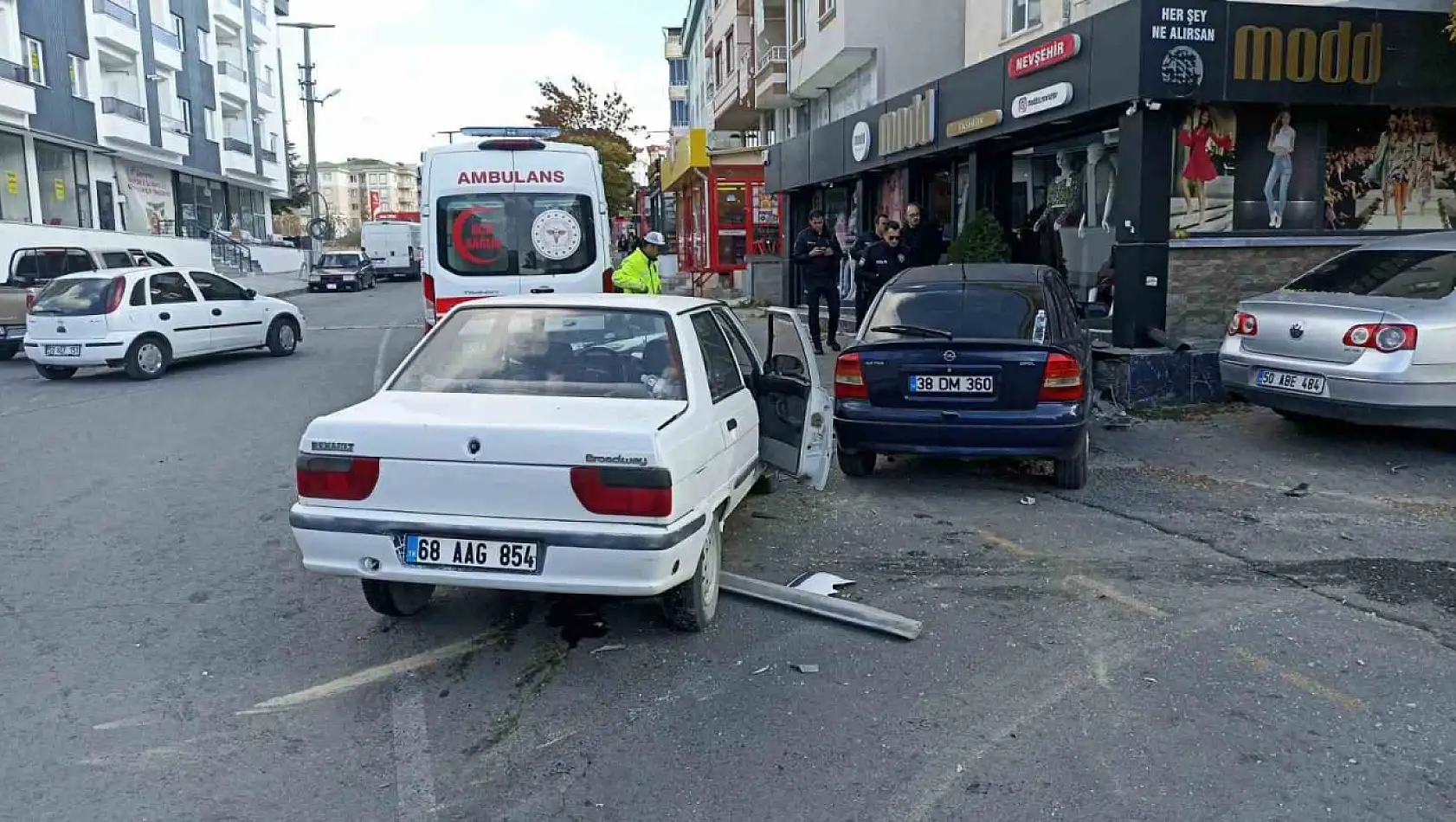 Kazadan kıl payı kurtuldular!