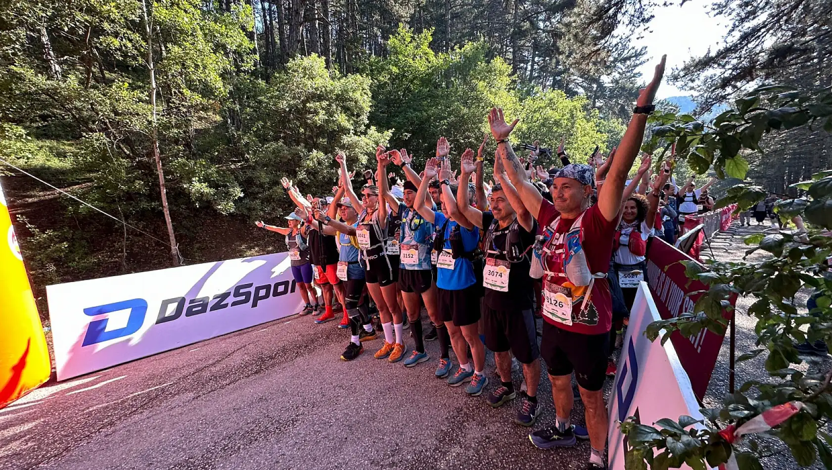 Kızılcahamam Ultra Trail Yarışı başladı