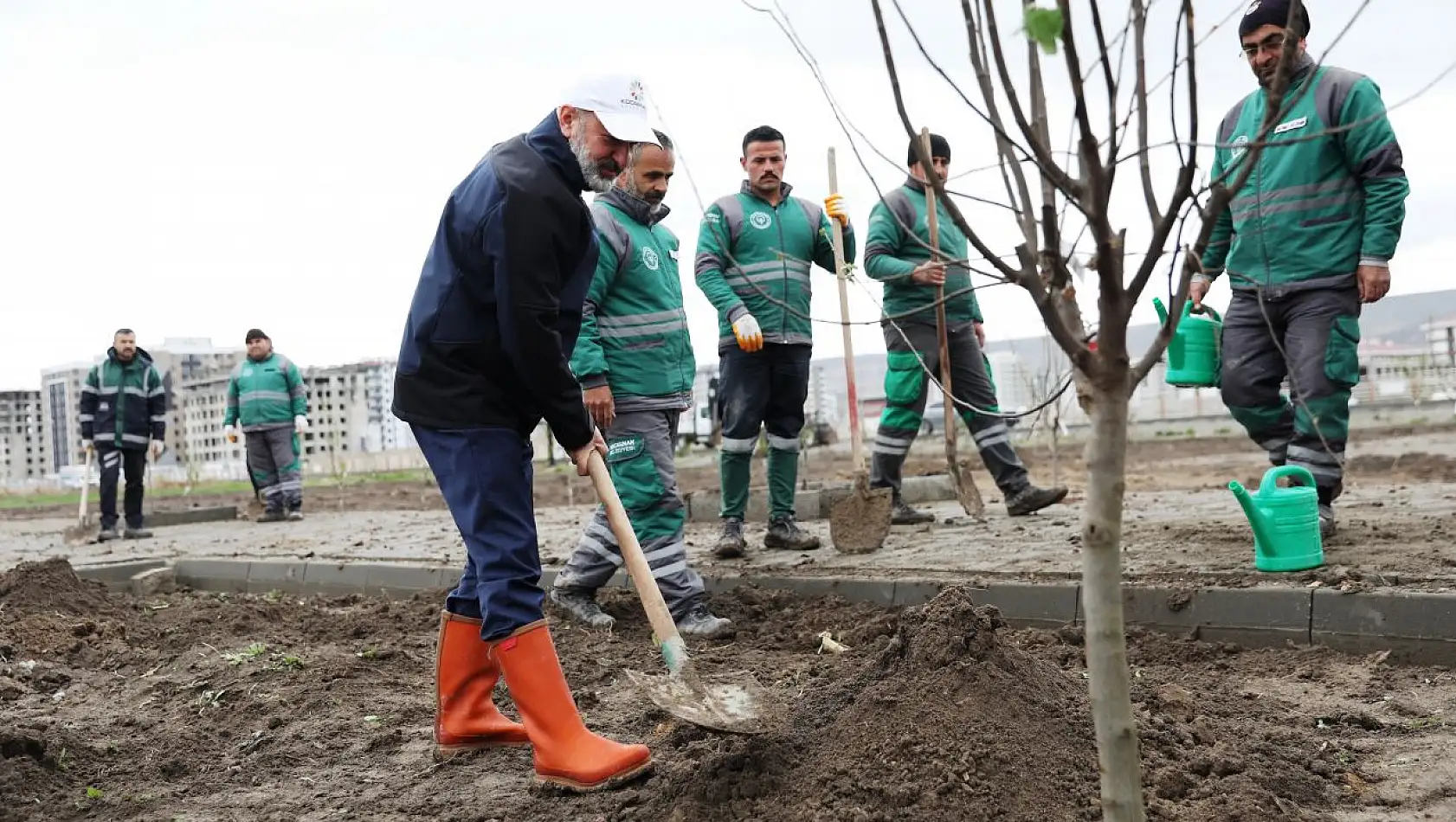 Kocasinan'dan 'meyveli park' projesi