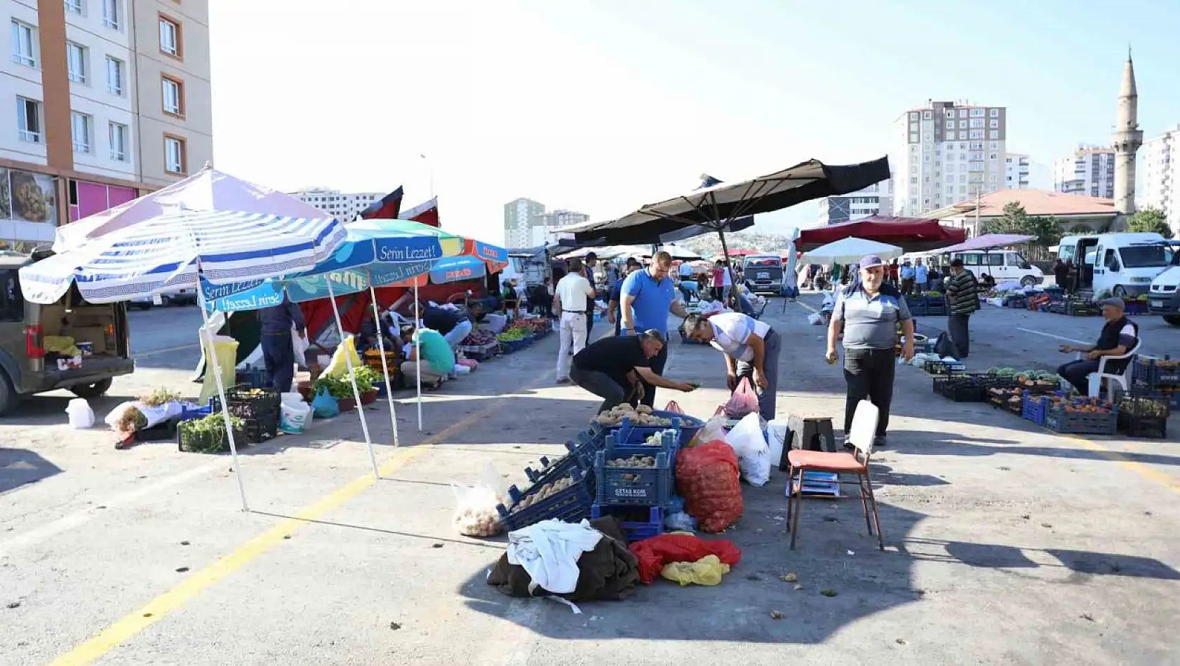 Melikgazi'de üretici köy pazarı başvuruları başladı?