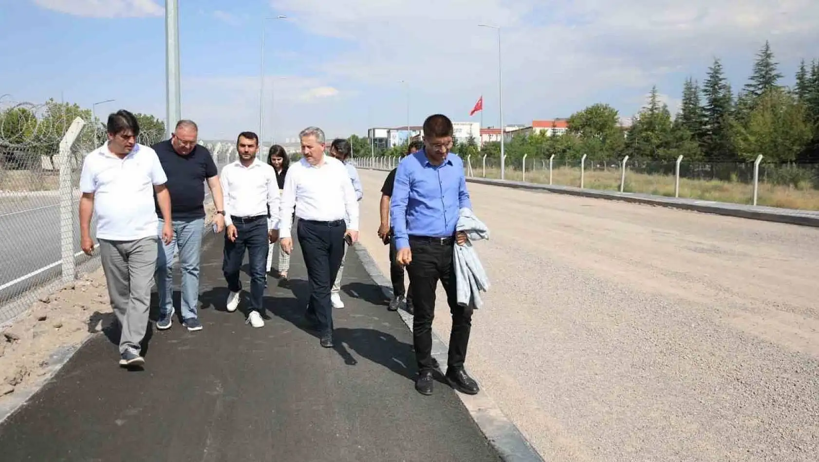 Melikgazi'den Trafiği Rahatlatacak Yeni Yol