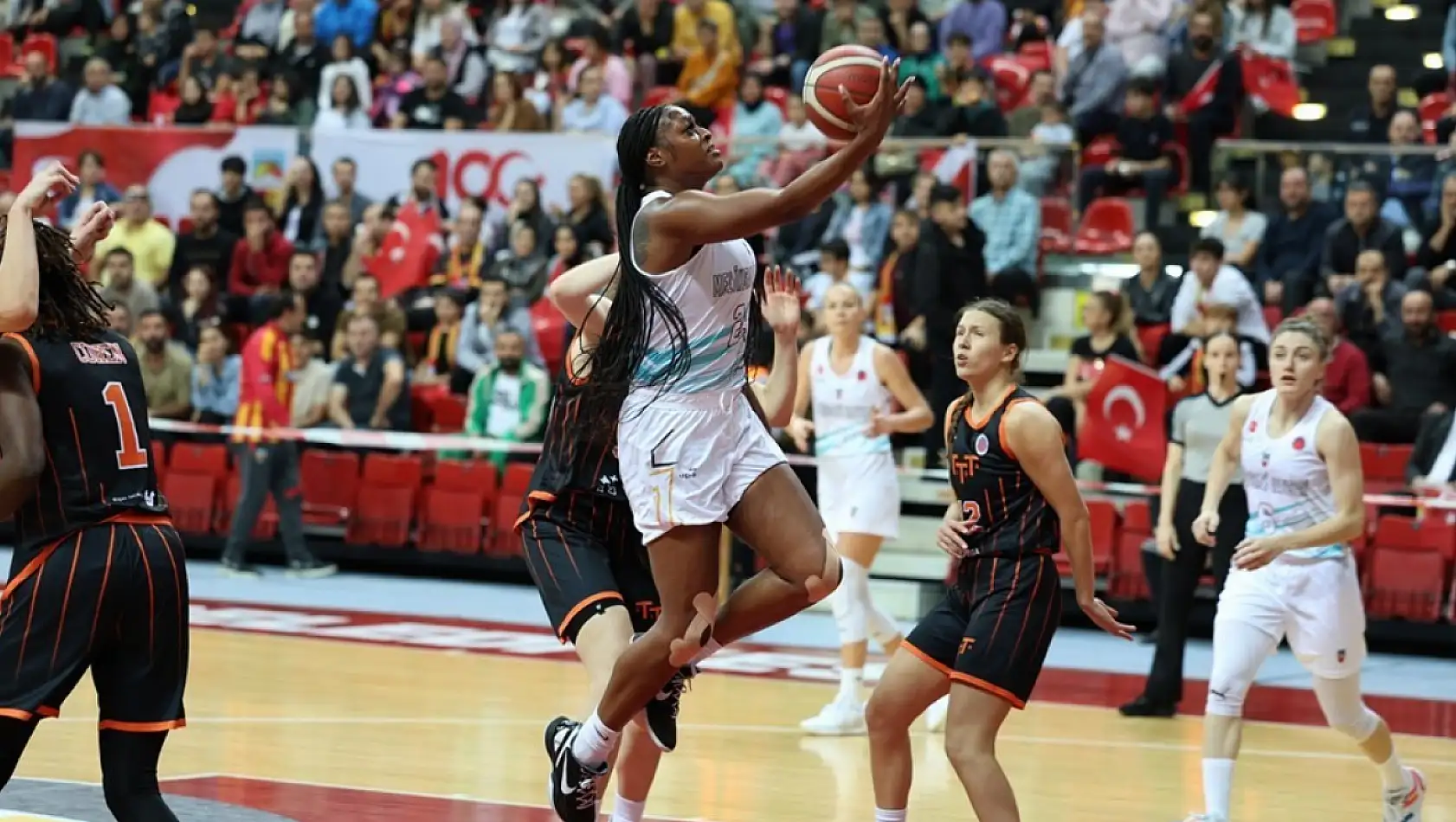 Melikgazi Kayseri Basketbol Avrupa'da gruptan çıktı!