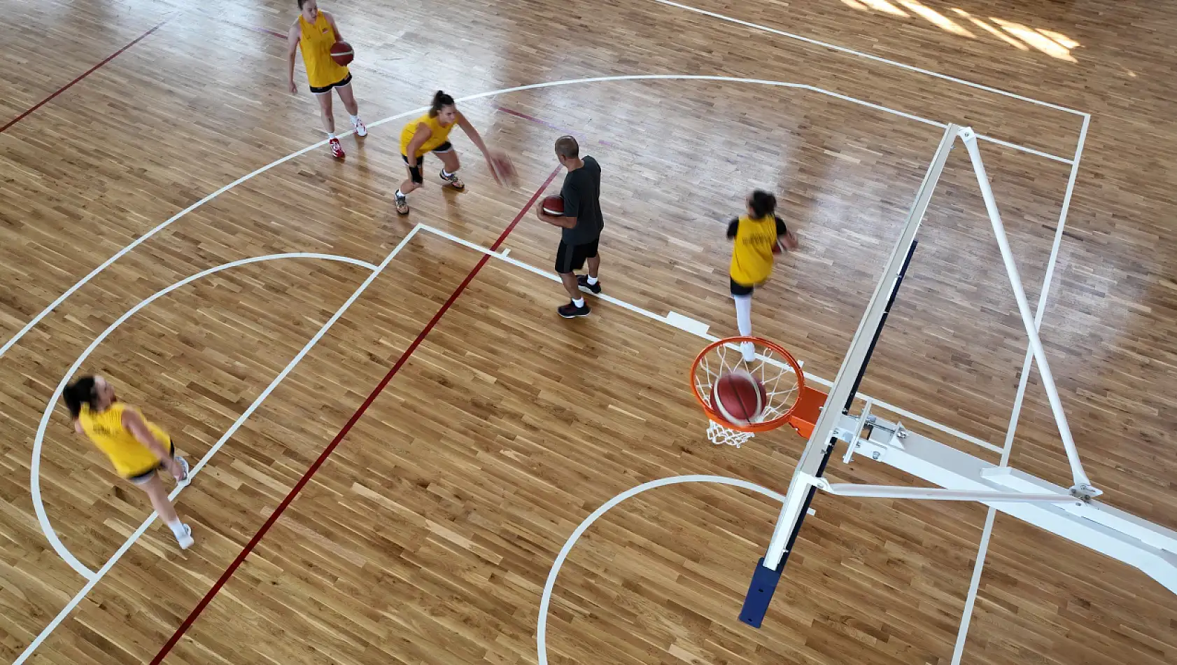 Melikgazi Kayseri Basketbol zorlu mücadeleye hazırlanıyor!