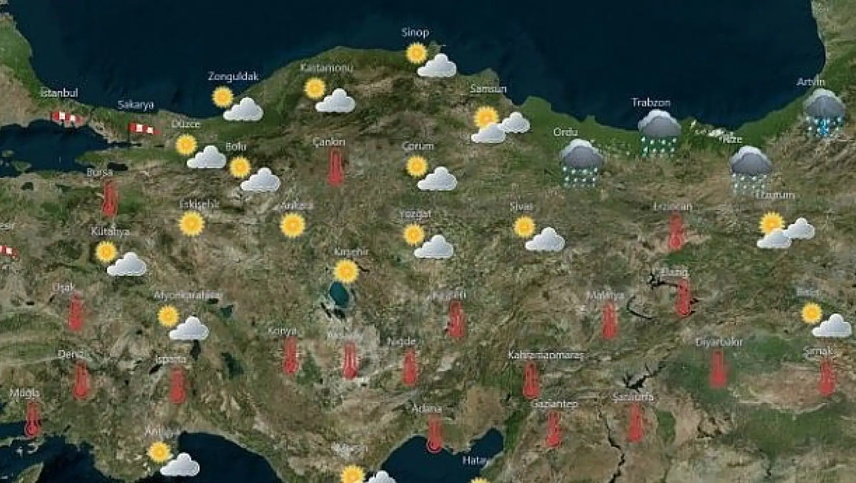 Meteoroloji'den Kayseri uyarısı!