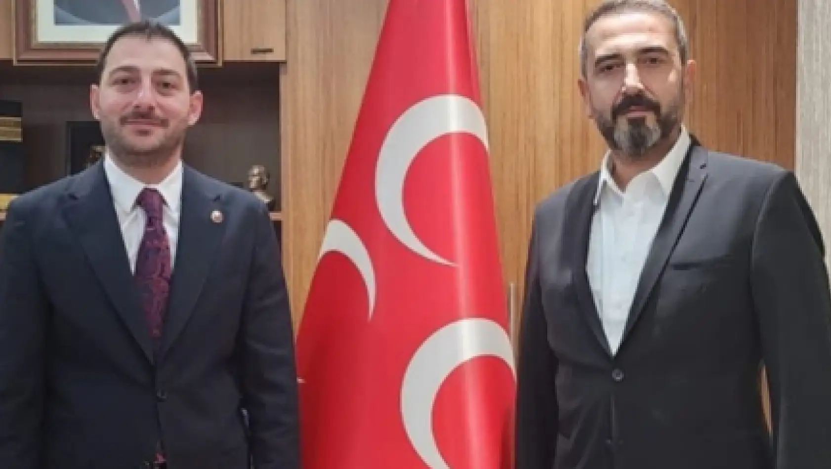 MHP Kayseri'de yeni dönem: Enes Ertuğrul Kalın'a tebrik ziyareti!