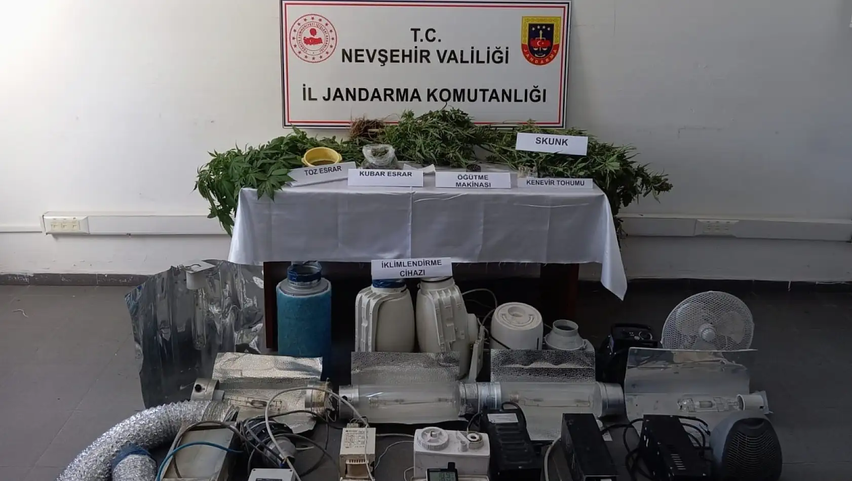 Nevşehir'de operasyon: 7 gözaltı