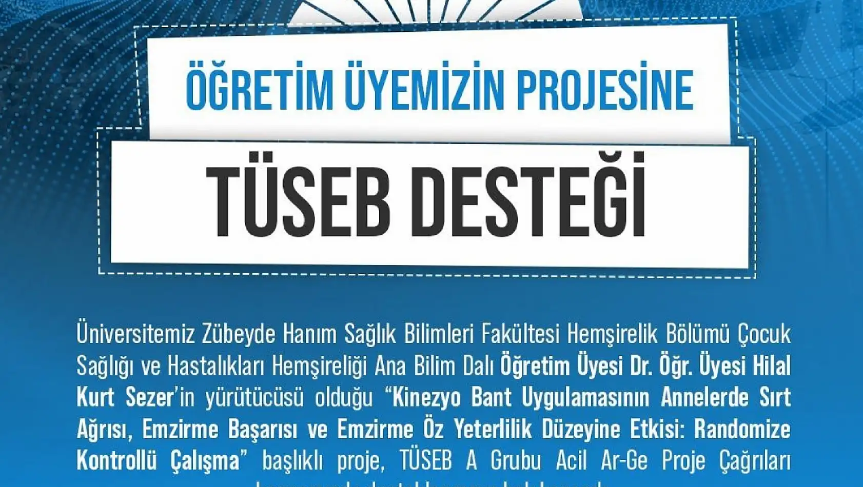 Niğde'ye TÜSEB Desteği