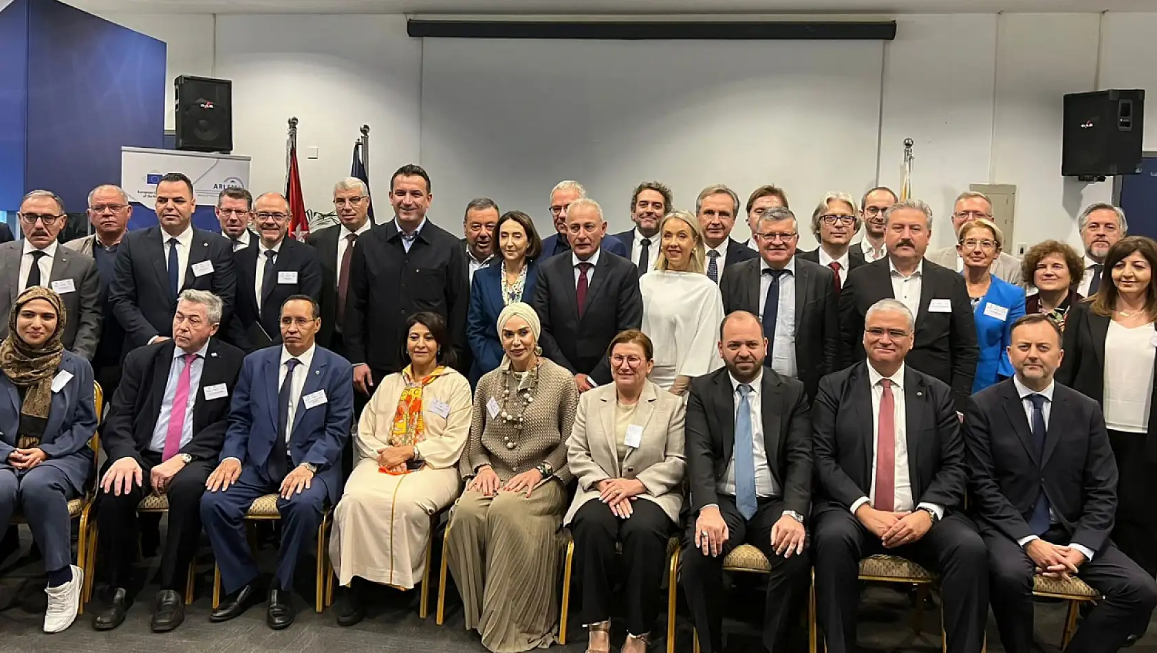 Palancıoğlu, Avrupa-Akdeniz Bölgesel ve Yerel Meclis toplantısına katıldı