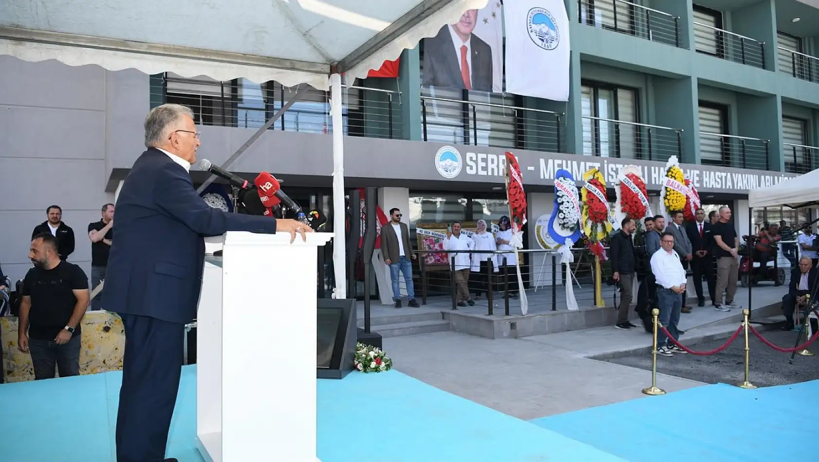 Serpil-Mehmet İştahlı Hasta ve Hasta Yakınları Misafirhanesi ile Camisi Açıldı