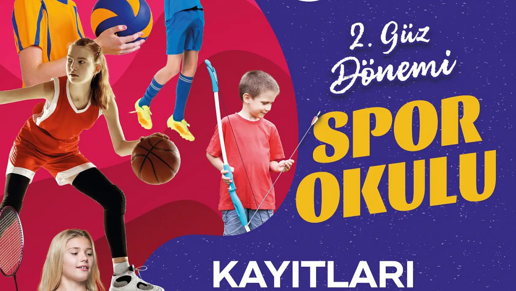 Spor A.Ş.'nin 2. Güz Dönemi Spor Okulu Kayıtları Başladı!